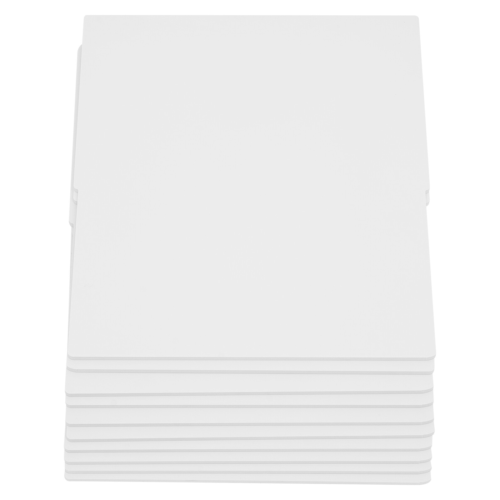 11 Compartment White Vertical Desktop Sorter Letter-size Shelves Stationary