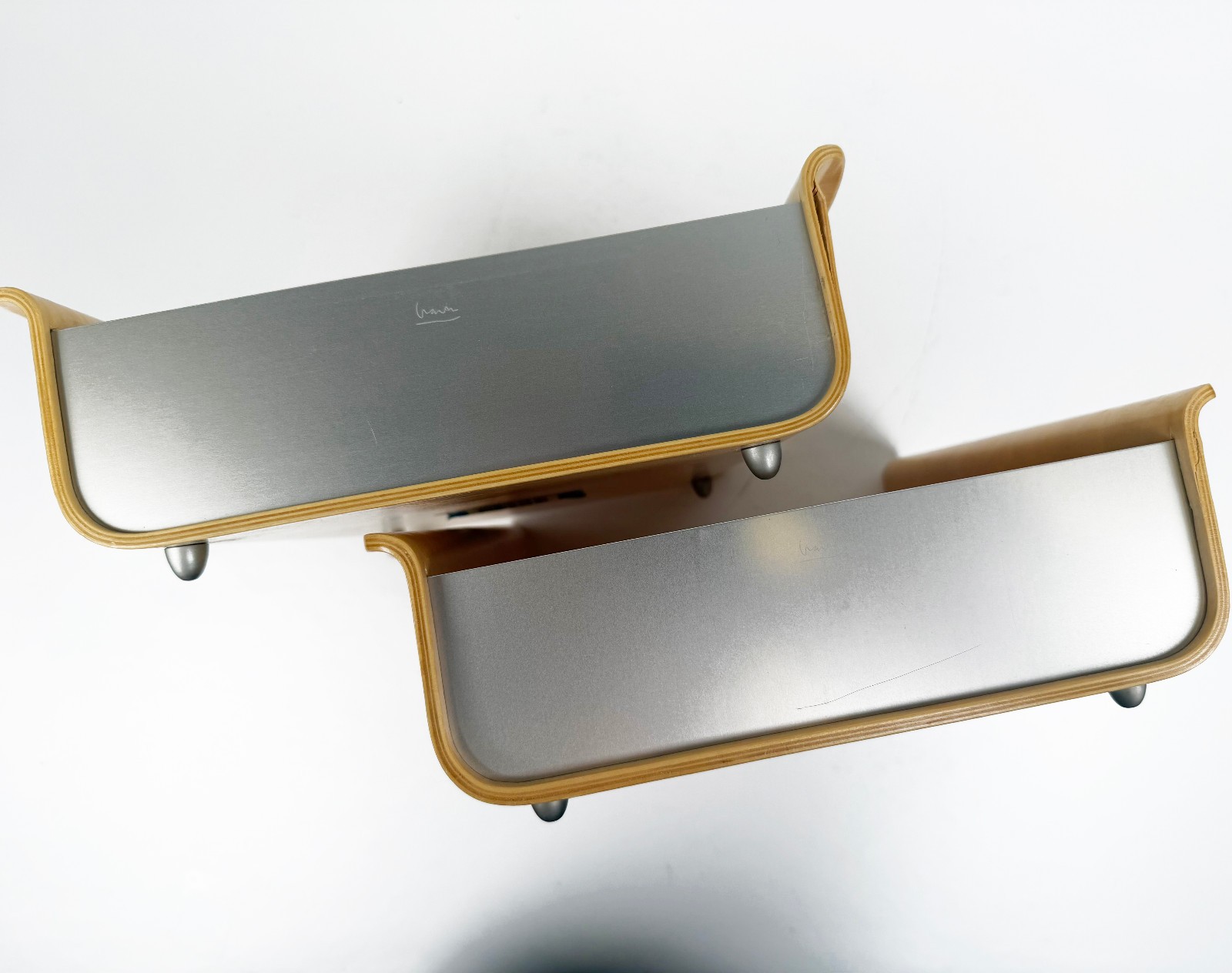 MICHAEL GRAVES Design For Target 2003 | 2-Formed Birch Plywood Letter Trays