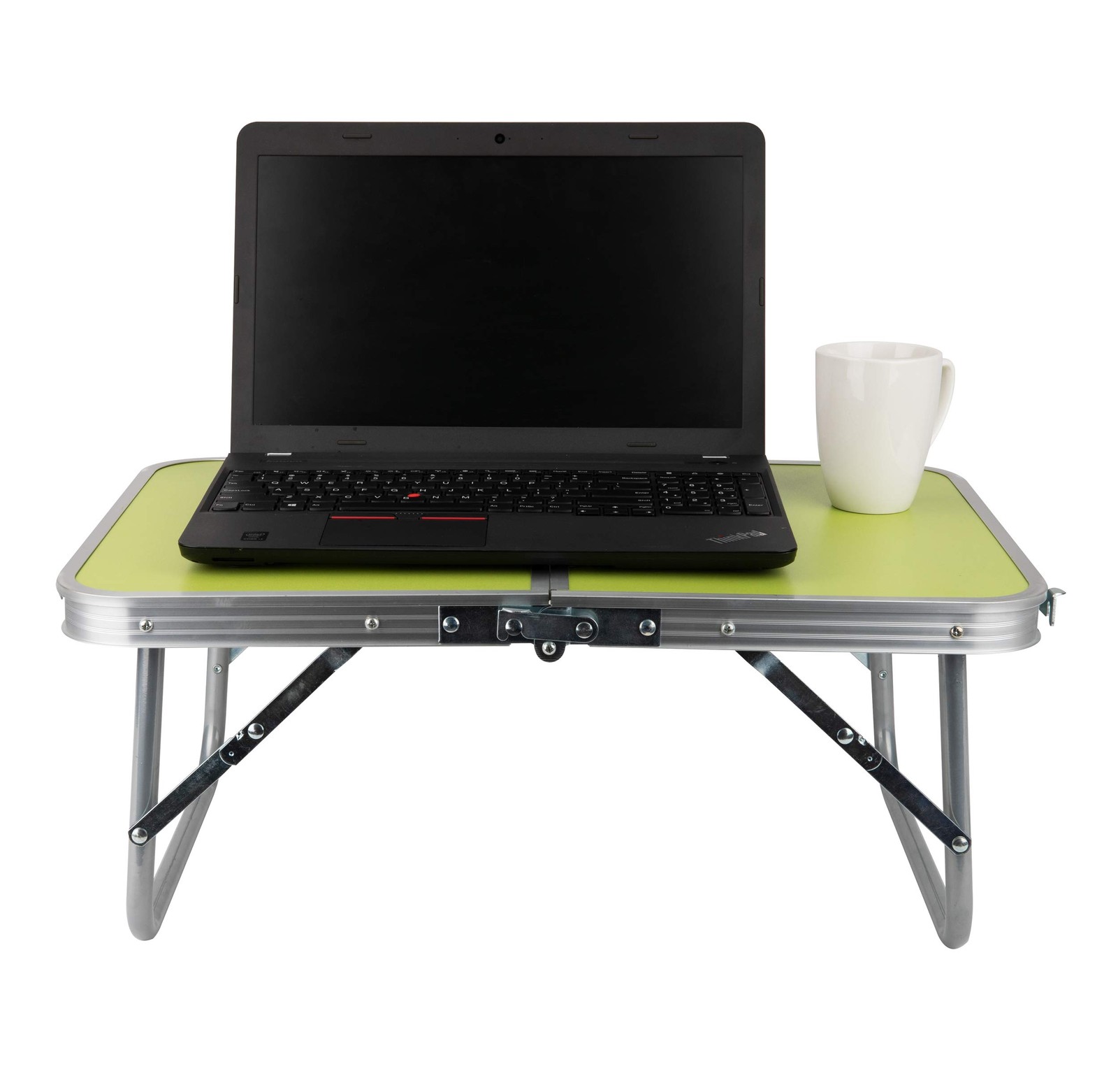 Mind Reader Lap Desk Laptop Stand, Bed Tray, 23.5″L x 16″W x 10″H, Green