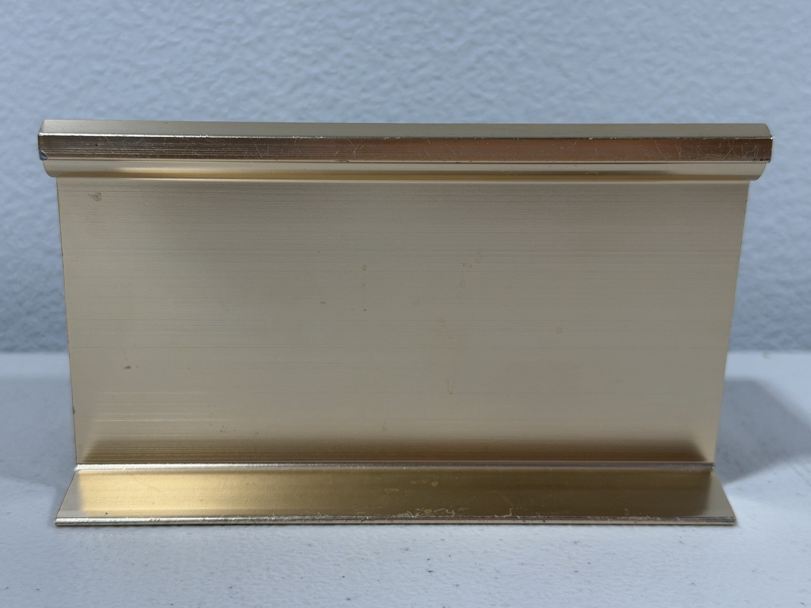Vintage Industrial Metal Bronze/ Gold Desk Top Mail/Paper Organizer MCM Must See