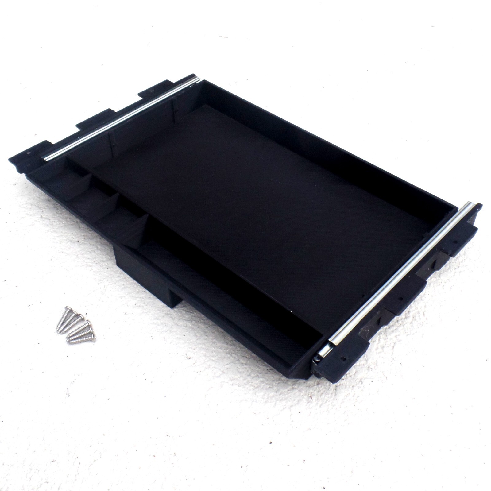 Large Under Desk Pencil Drawer with Ball bearing Guides Tray Organizer Slides