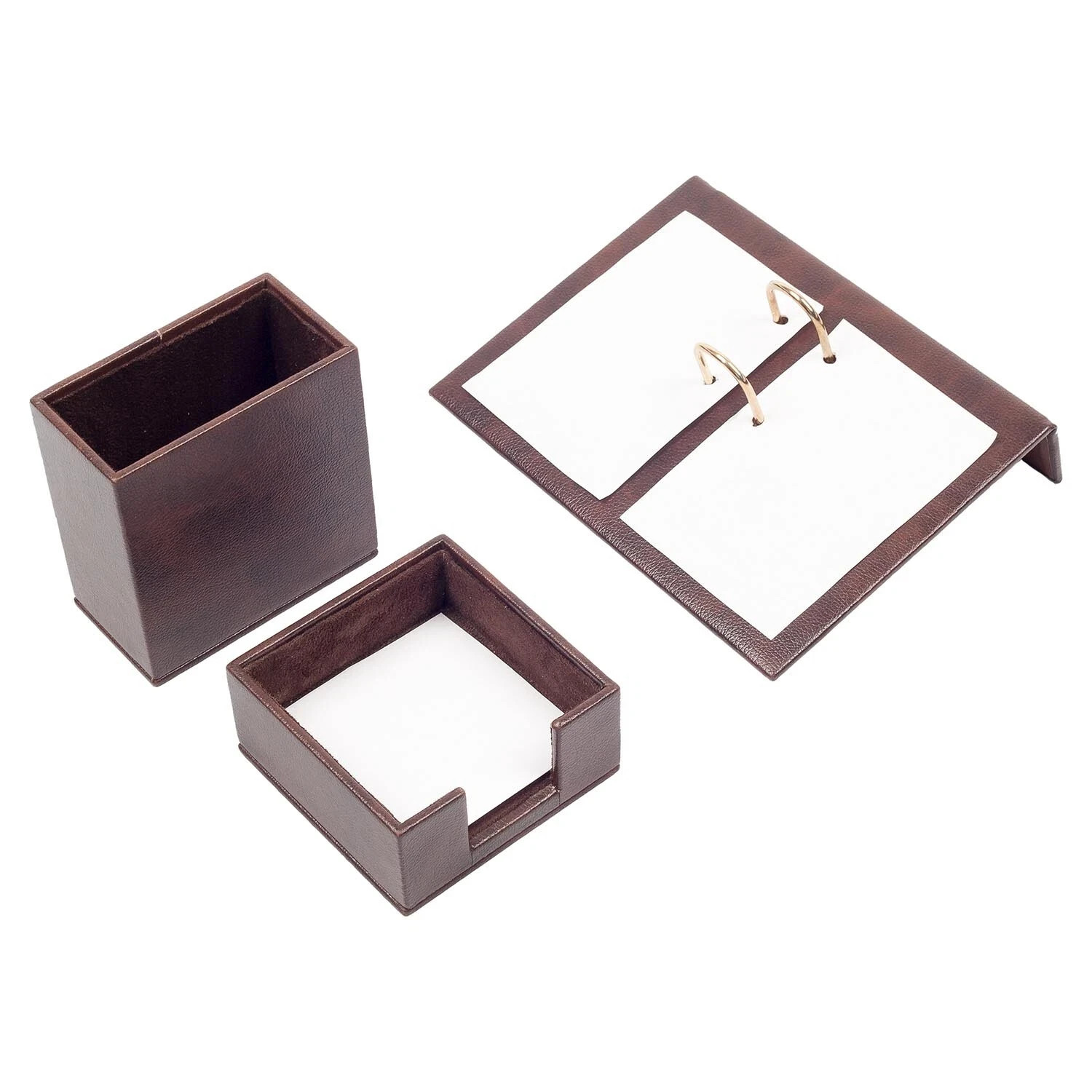 Classic Desk Organizer – 10 PCS Leather Desk Organizer Set – Desk Accessories
