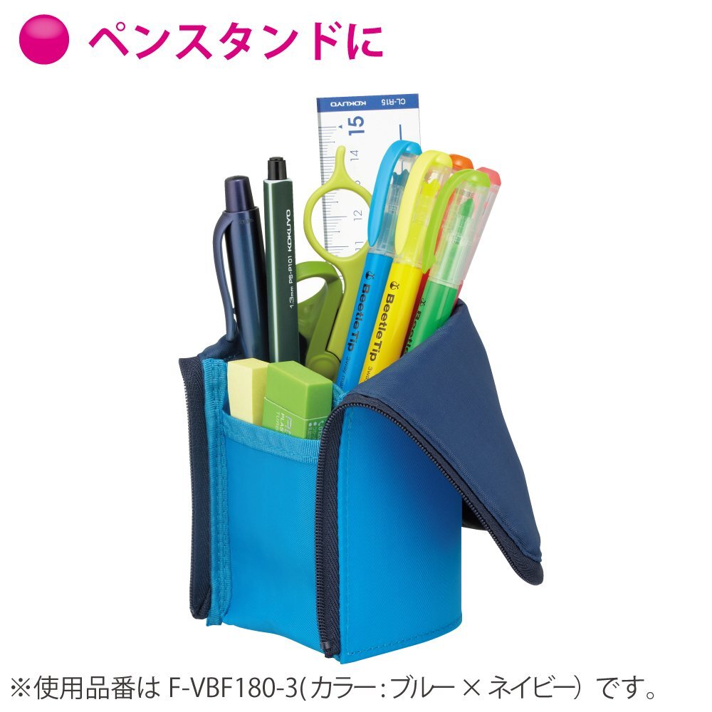 KOKUYO Neo Critz Pen Case Regular Size Pink x Brown Japan Impo from JP