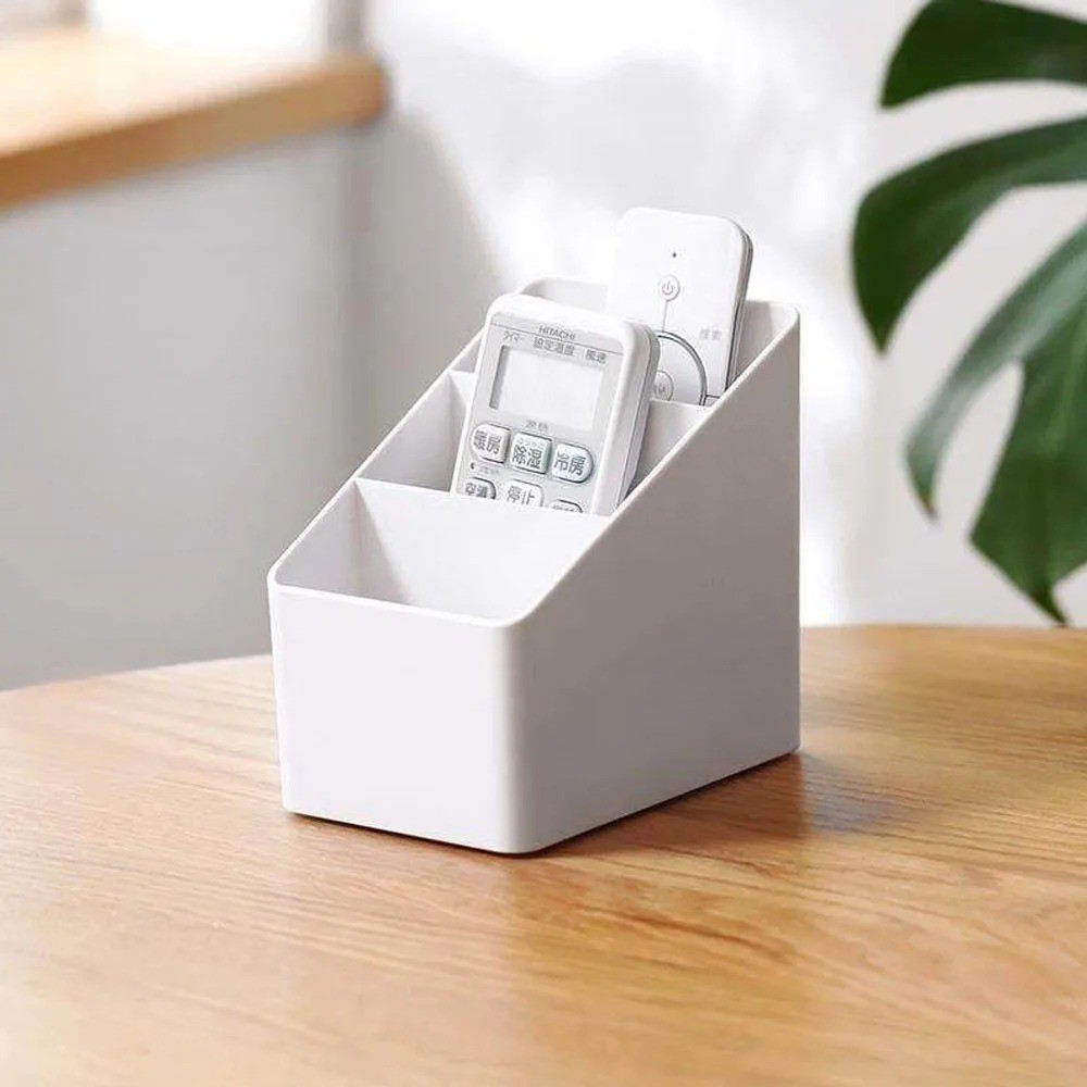 Multi Function Desktop Storage Box Pen Marker Brush Stationery Holder