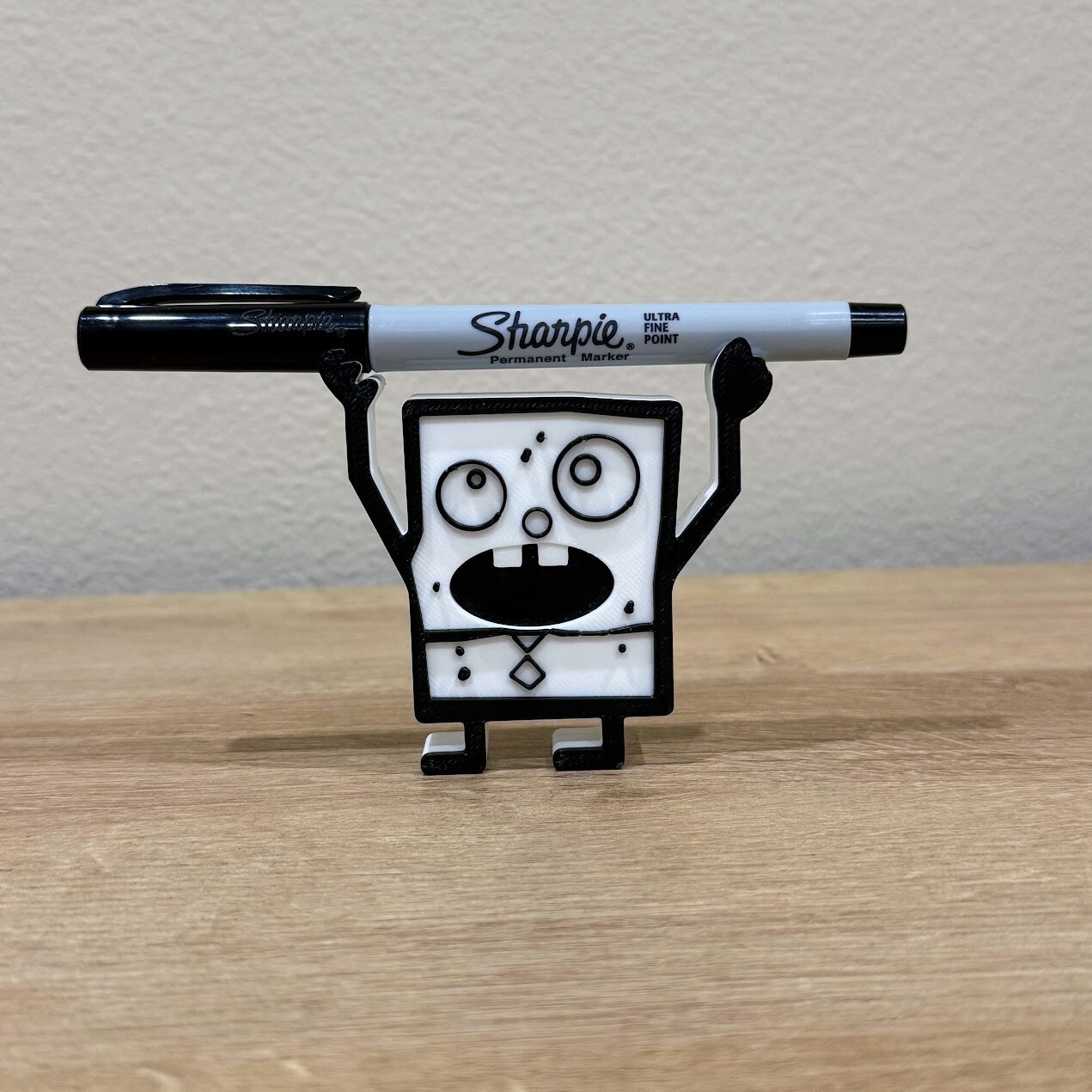 Doodle Bob Pencil and Pen Holder, High Quality Desk Accessory, Fun Gift