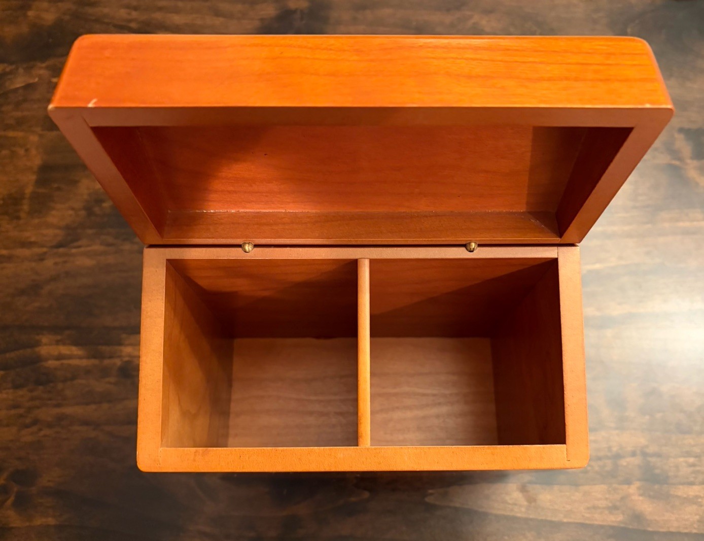 Vintage Levenger Wooden Pencil Fountain Pen Pencil Holder Desktop Display Box