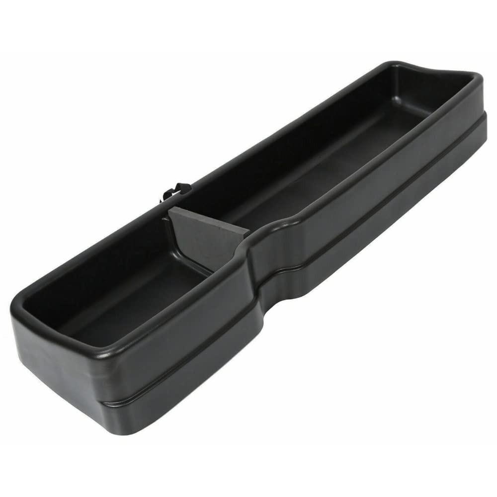 Ford F150 15-19 F250 F350 SuperDuty 17-19 Supercrew Underseat Storage Box Black