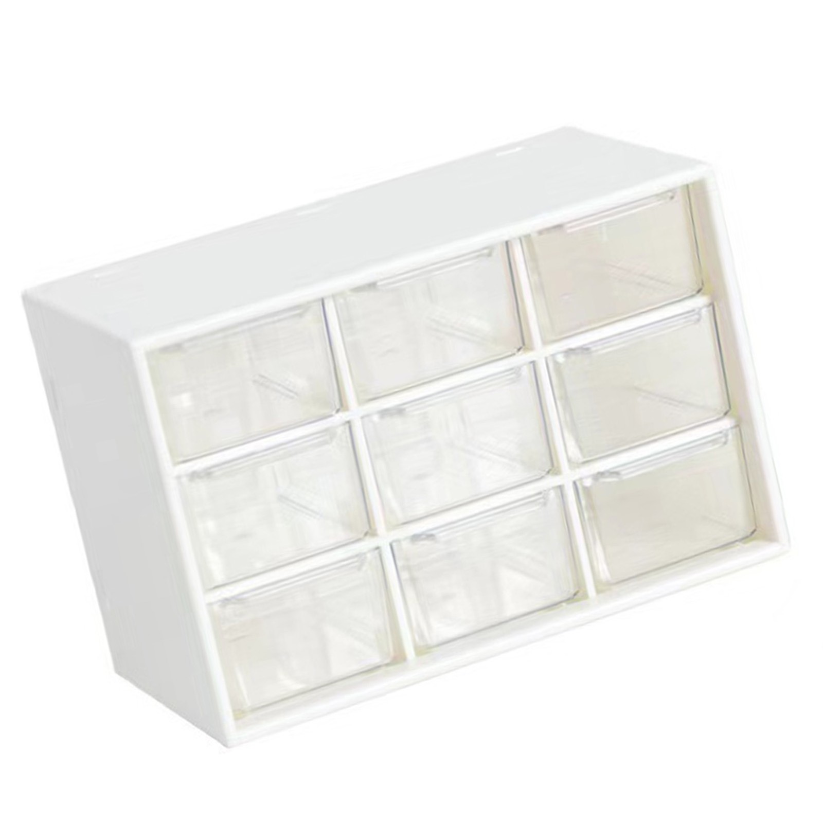 9 Drawer Dustproof Desk Organizer For Jewelry Makeup Office Trending