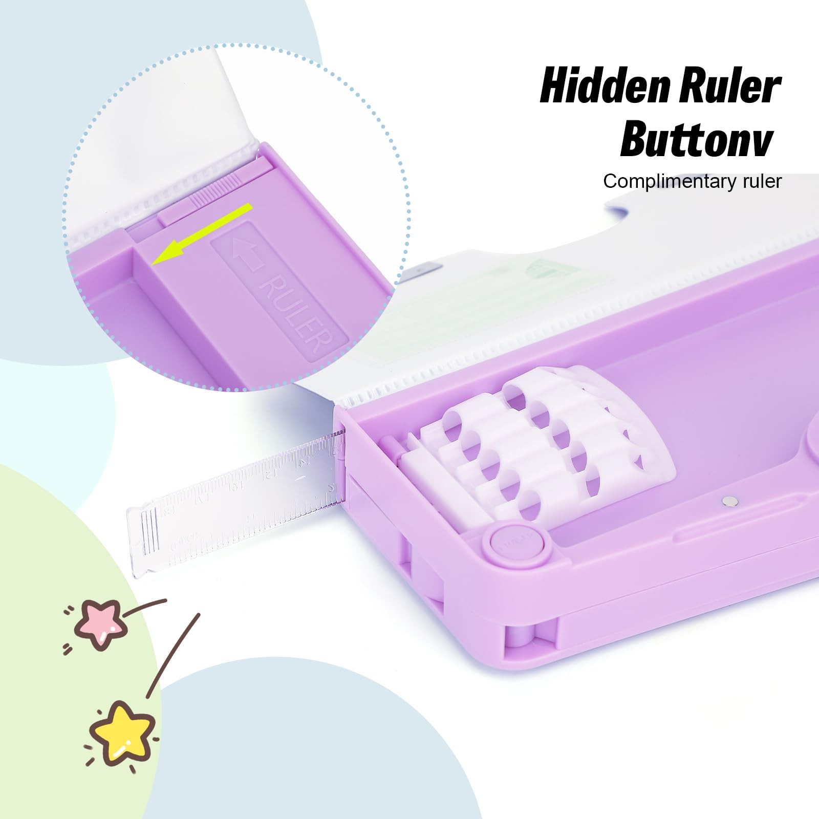 Multifunction Pencil Case for Kids Boys Girls, Cute Cartoon Pop Up Pencil Box…