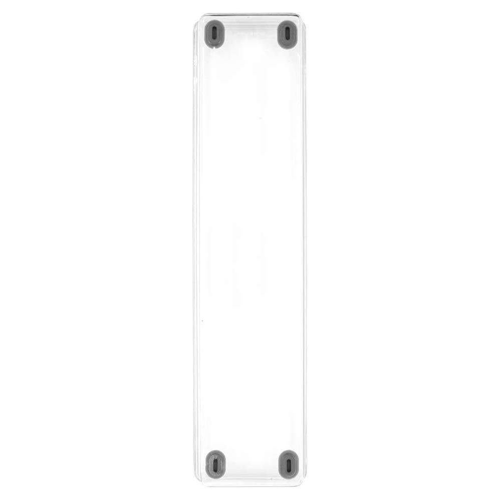 Heavy Duty Storage Tray, 13×3 Plastic Drawer Organizer, Clear