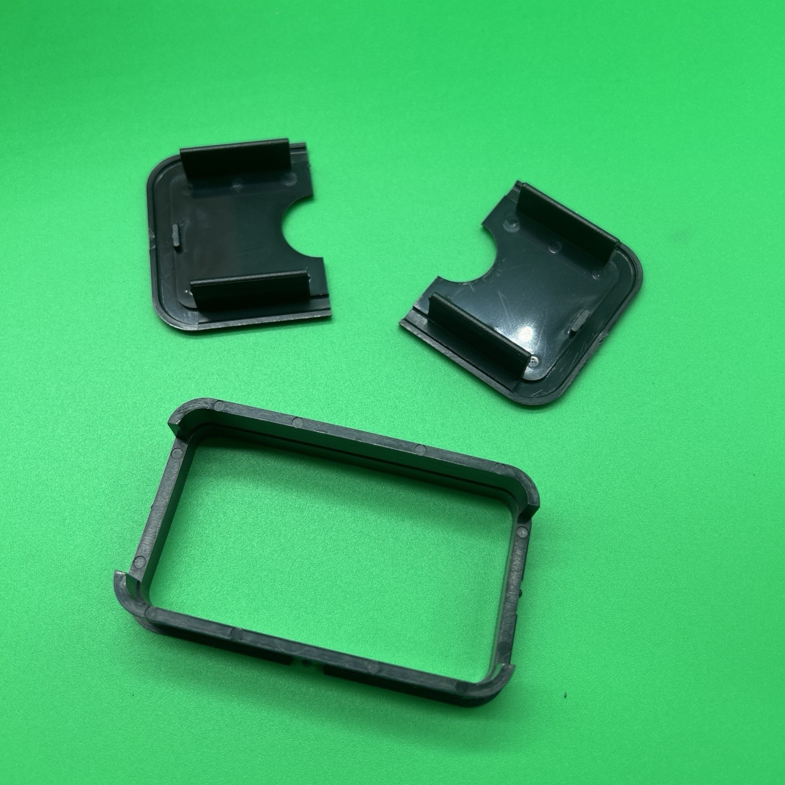 Rectangular grommets (REWM-2.125-3.5) 4pcs Black 6.0-6.5 KGS For DIY Desk
