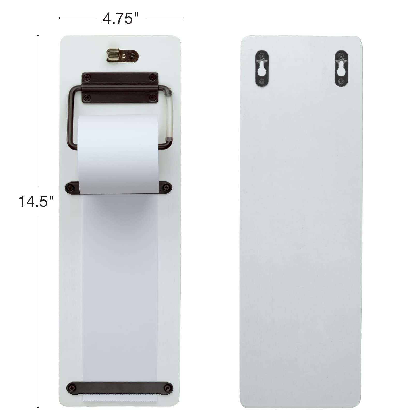 Excello Global Products Wall Mounted Note Paper Dispenser A 160 Foot Roll Of