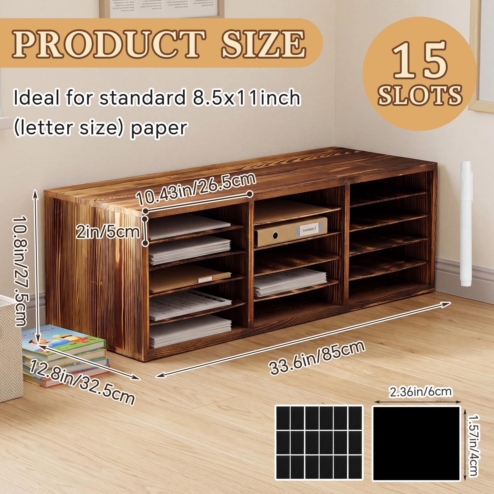 No Assembly Classroom Mailboxes Wooden Teacher Student Mailboxes for Classroo…