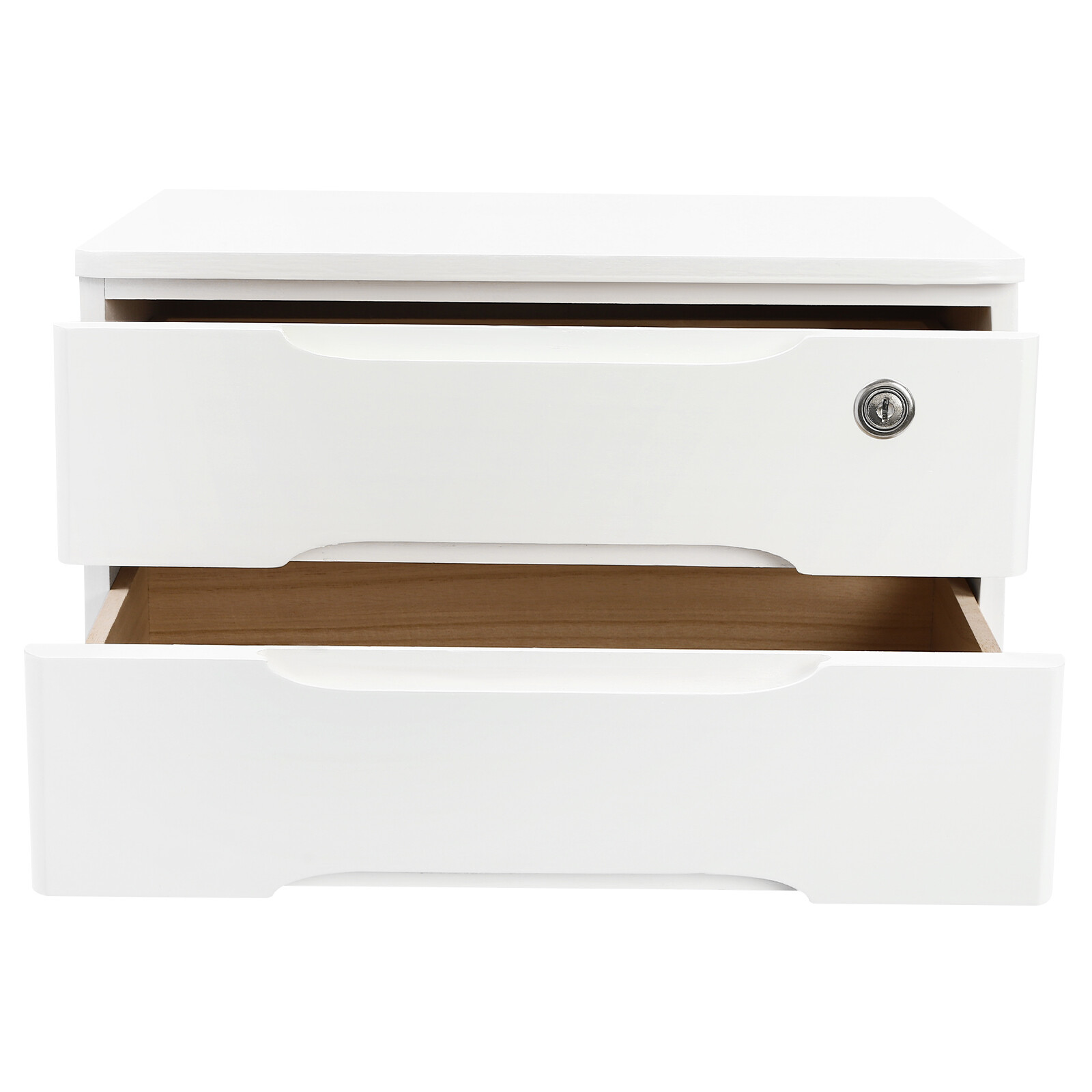 Wooden Desktop Storage Box, Desk Organizer, Desktop Storage Box with Drawers