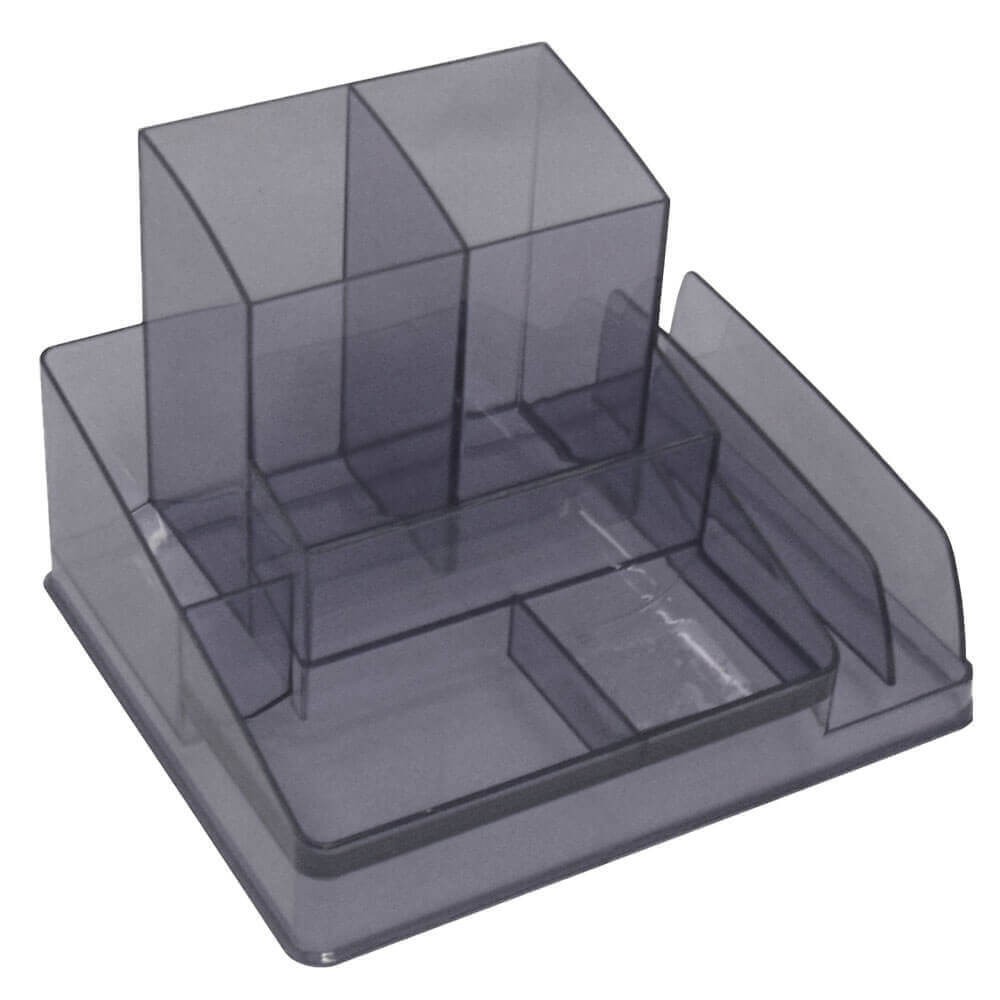 Italplast Versatile Desk Tidy Organiser Contemporary Modern Space Saving Design