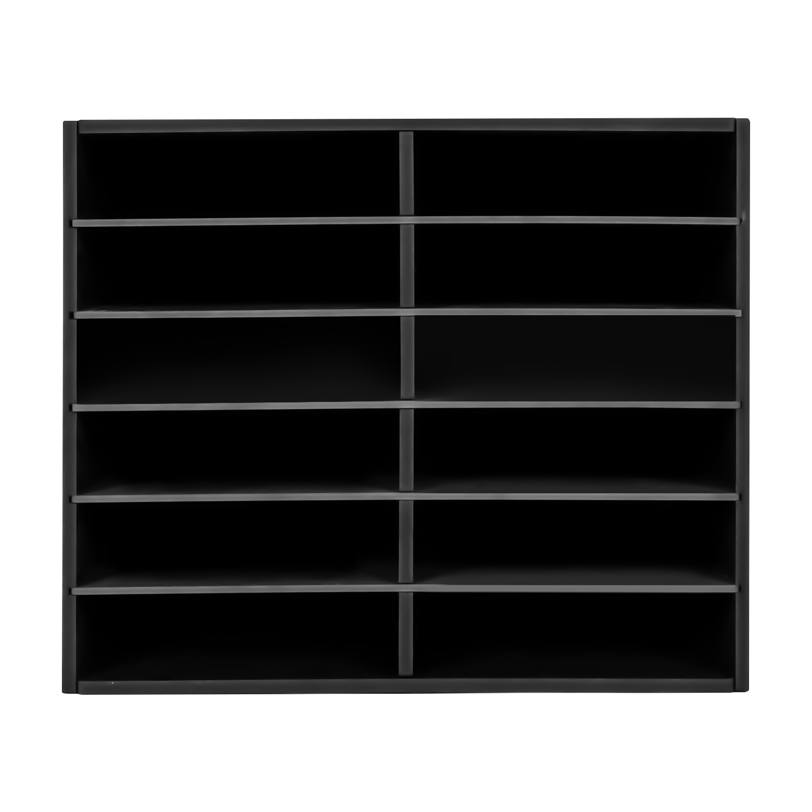 Large Capacity Literature Organizer Adjustable File Sorter Paper Storage Holder