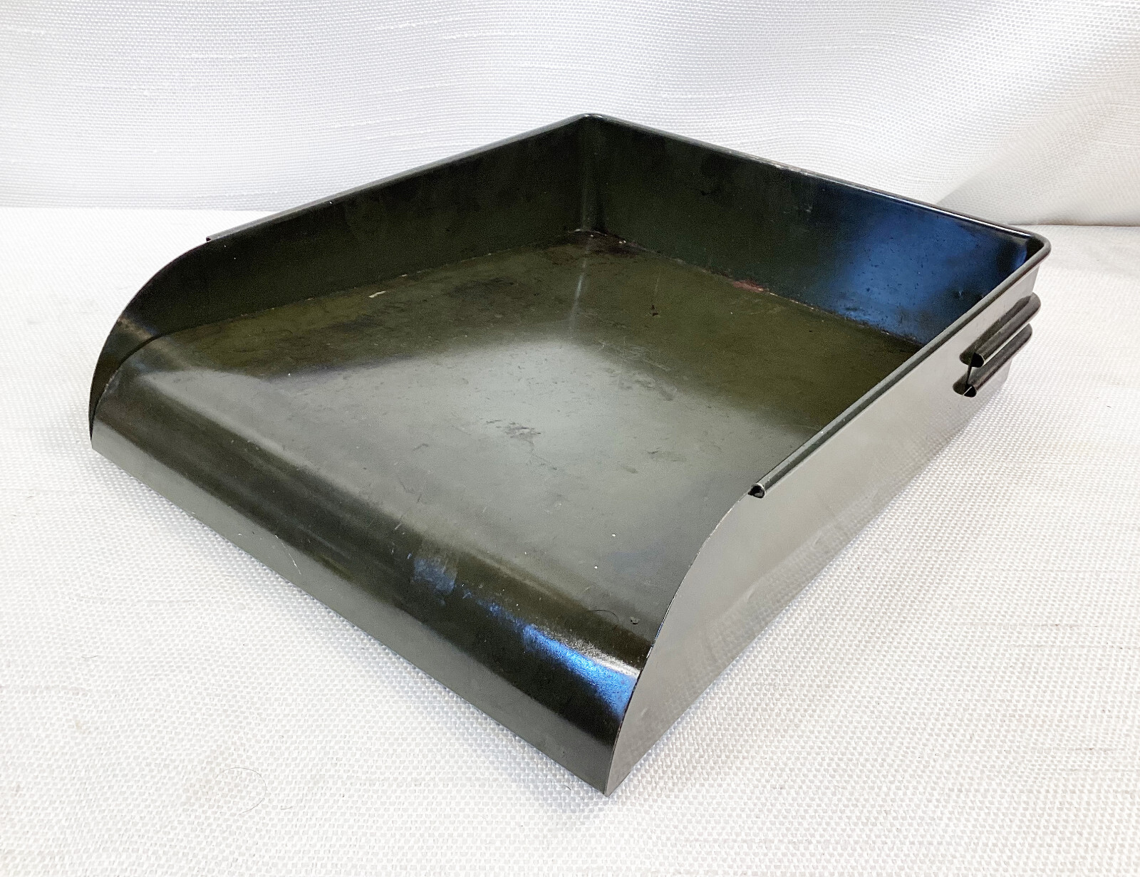 Globe-Wernicke Metal Paper Tray File Organizer Replacement Shelf – vintage green