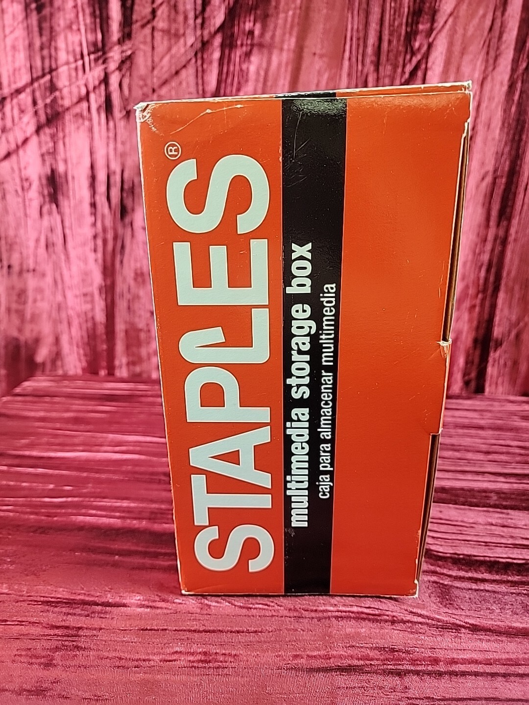 NEW Staples Multi-Media STORAGE Organizer 100X3.5″ OR 30 ZIP DISKS SECURITY LOCK