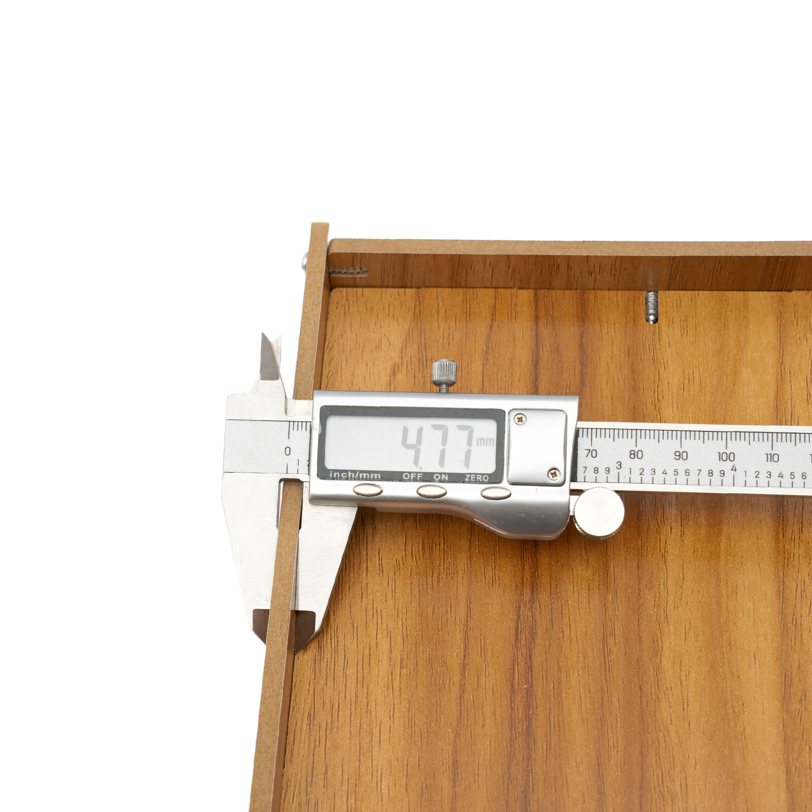 Wood Monitor Stand Riser Computer Laptop Desktop Organizer With Drawers & Lock