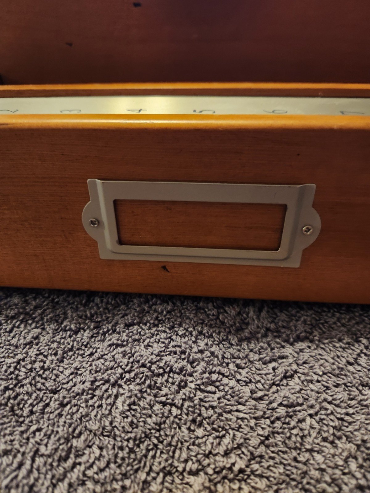Vintage Pottery Barn Kids Desk Top Organizer 3 Compartment, Lidded Brown VGUC