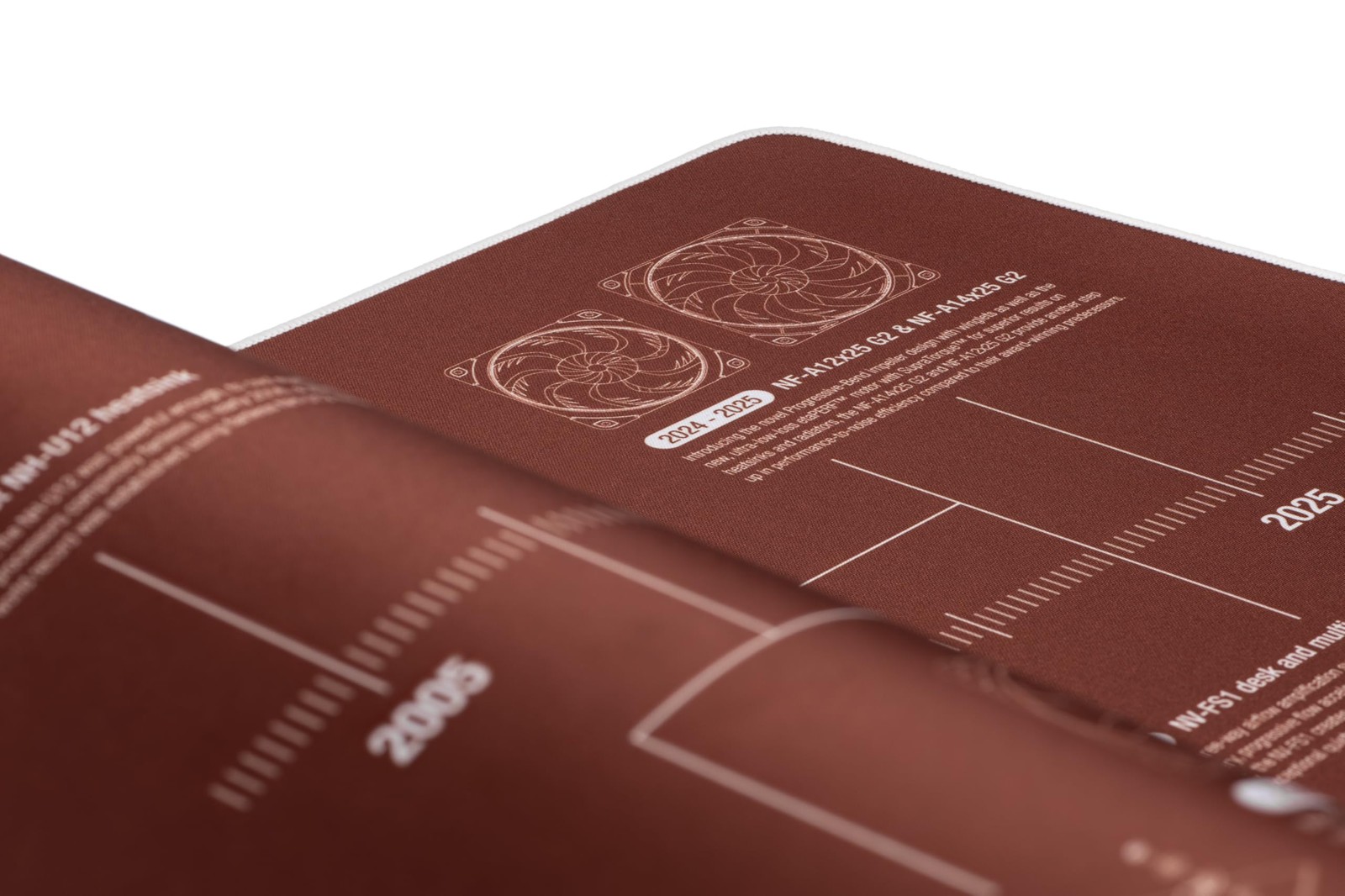 Noctua Np-Dm3 20-Year Anniversary Desk Mat 90X40Cm Brown