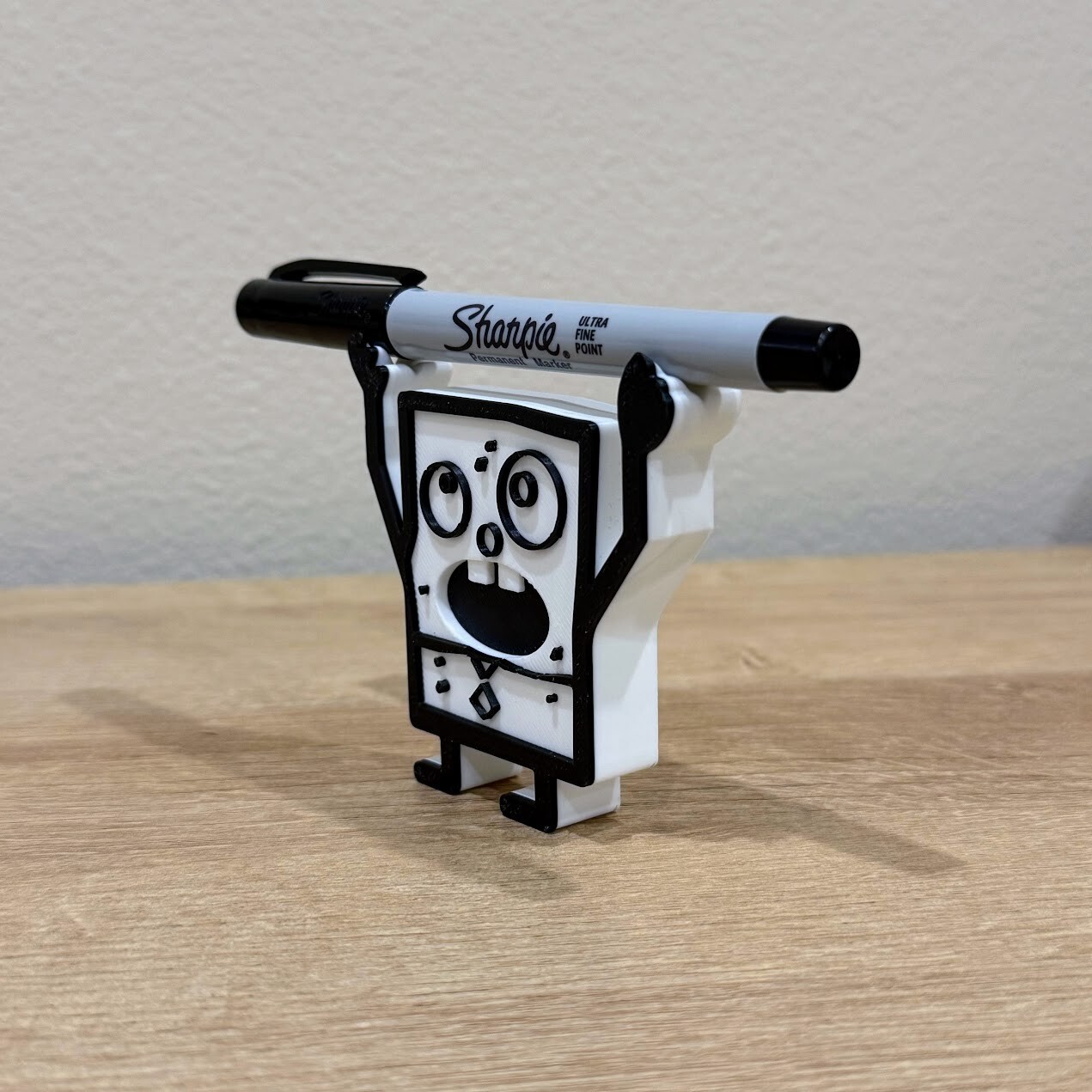 Doodle Bob Pencil and Pen Holder, High Quality Desk Accessory, Fun Gift
