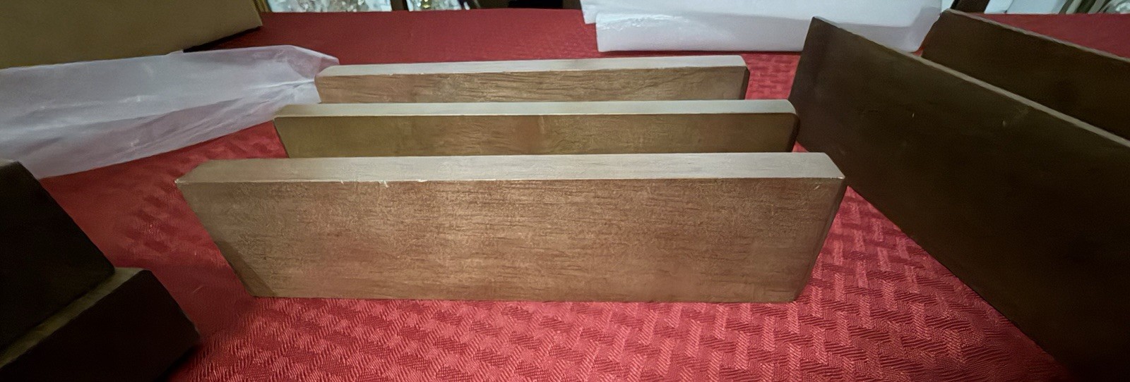 Wood Executive Office 7 Pc Desk Set