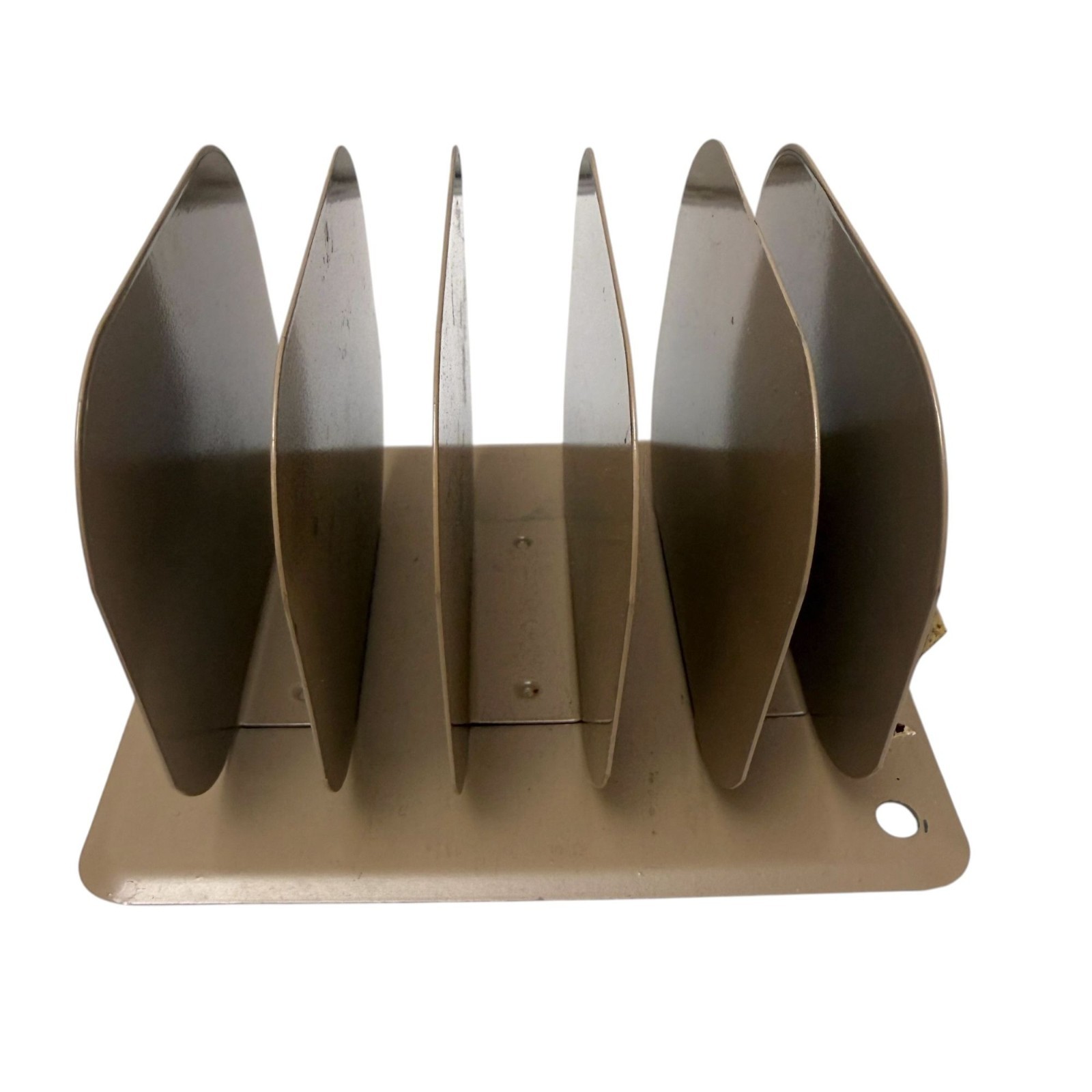 VINTAGE Herald Square Woolworth Metal Holder Memo Organizer Industrial Office