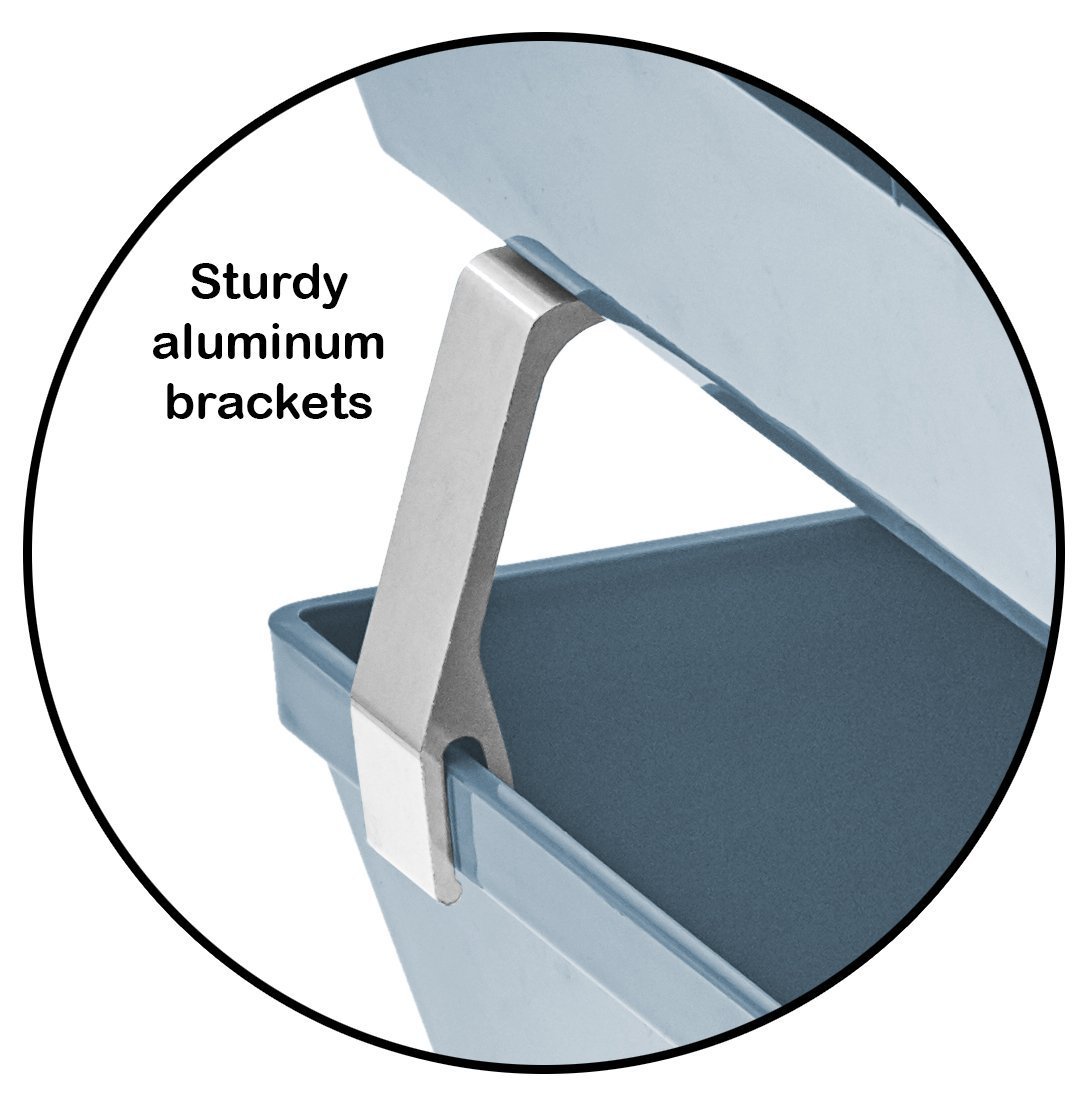 Acrimet Facility 3 Tiers Triple Letter Tray (Solid Blue Color)