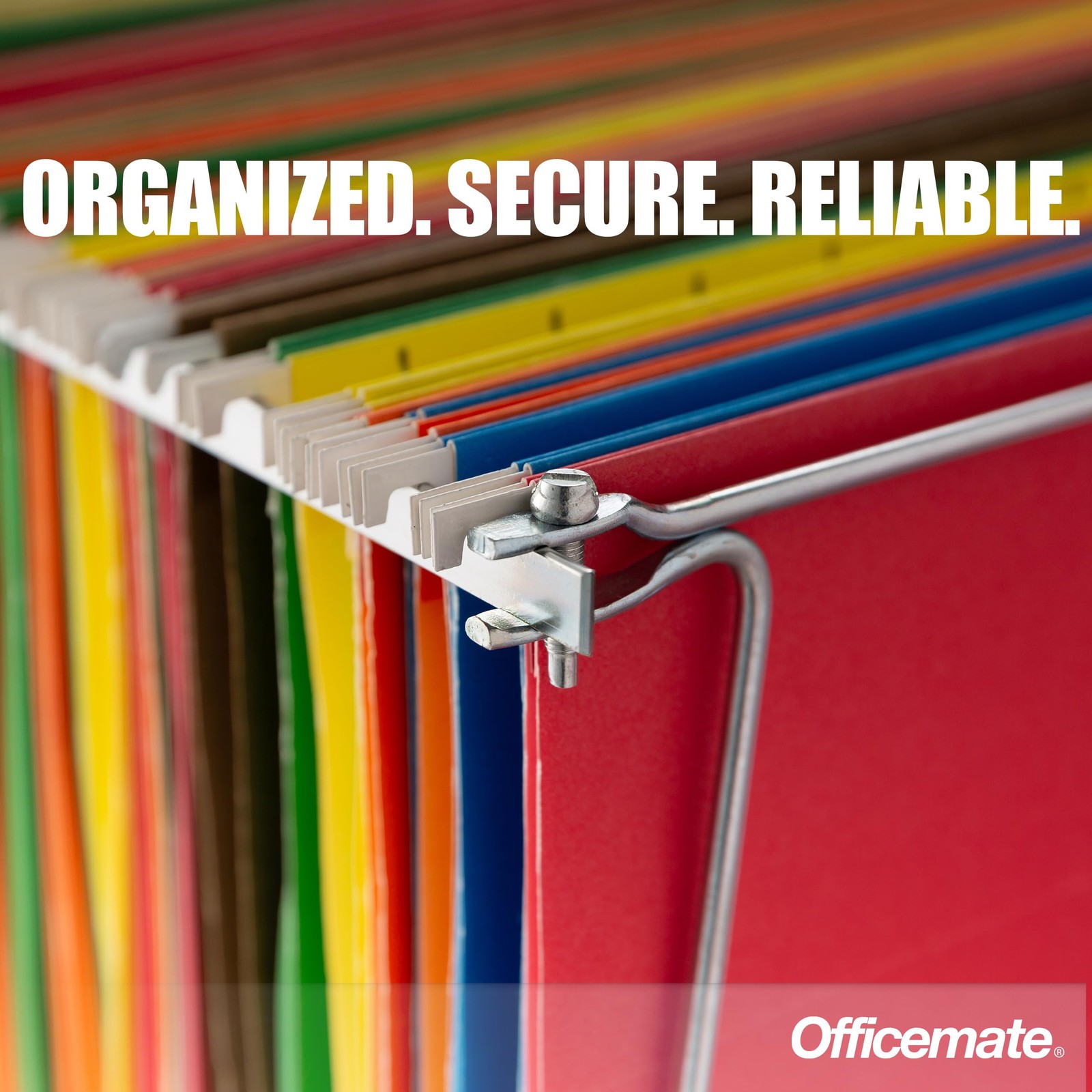 Officemate Hanging File Frame, Letter Size, Adjustable 14 to 18Inches, 2 Coun…