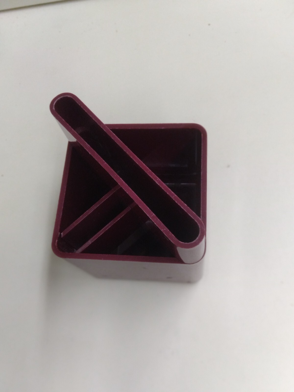 Swingline Workscape Pencil pen Holder plastic square desktop organizer VINTAGE