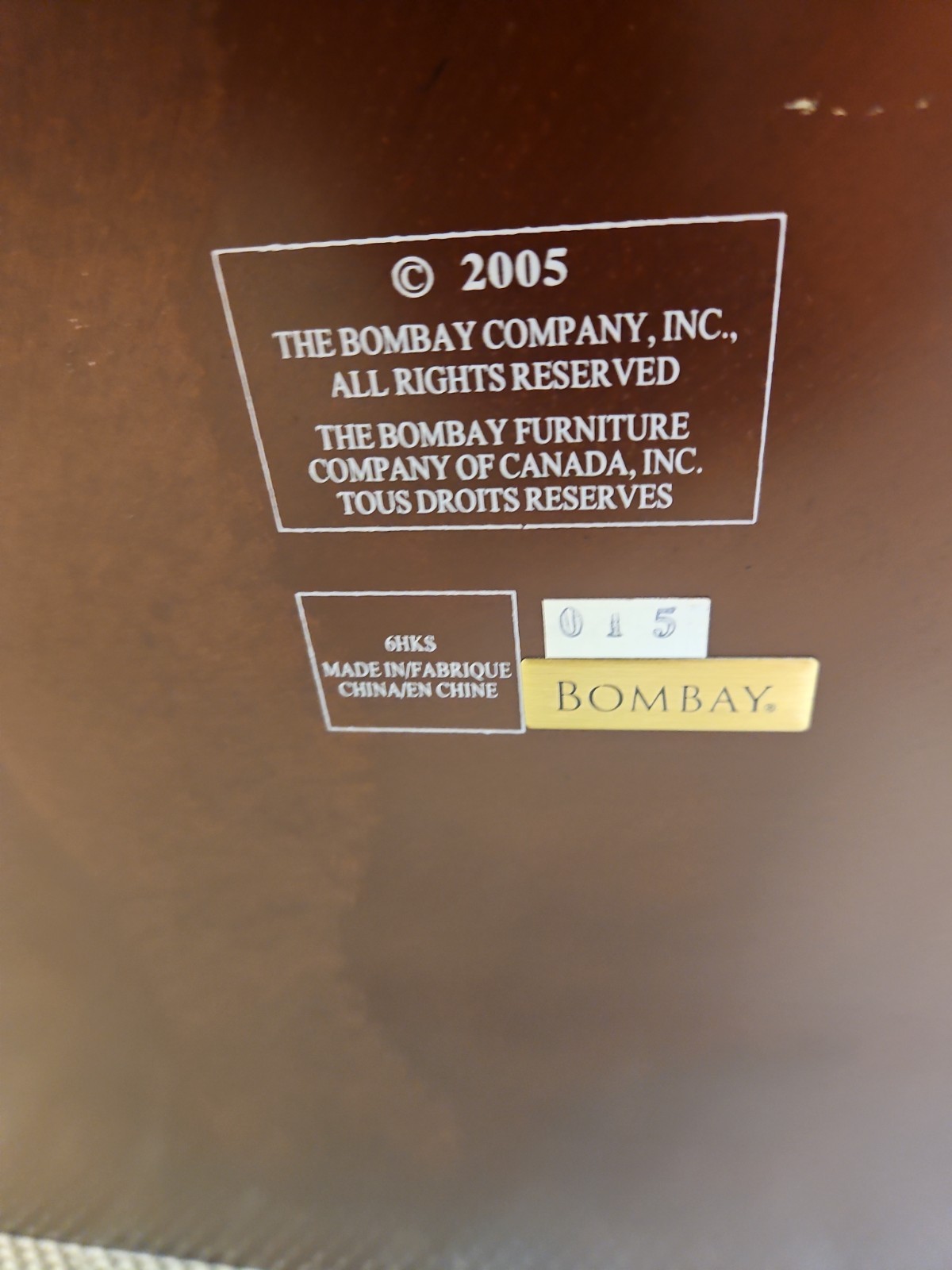 BOMBAY COMPANY Executive Desk Blotter Wood Leather 4 Time Zone Clocks Rare Vtg