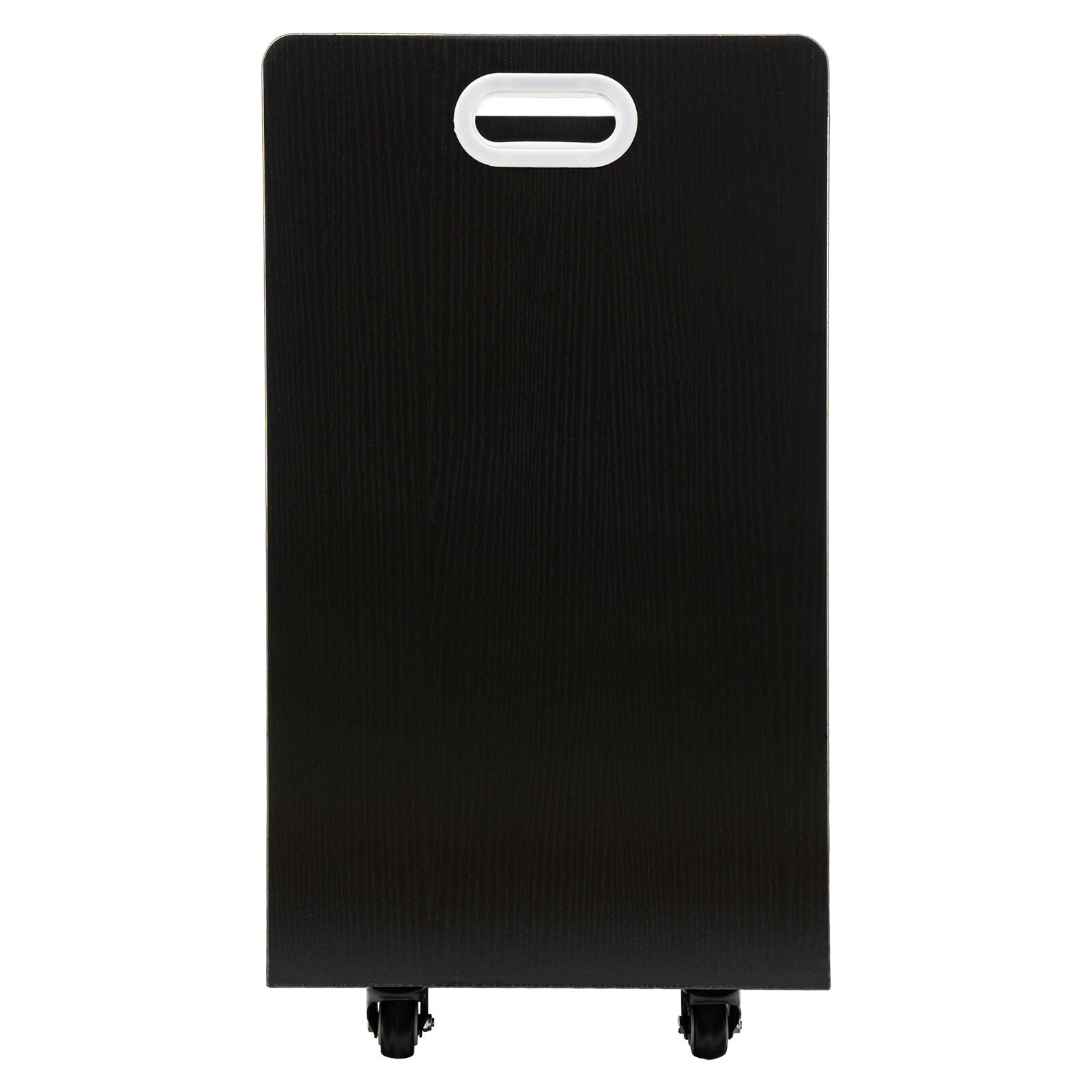 Mobile Roll File Organizer Cart, 20-Slot File Holder w/ Wheels, Compartment Cart