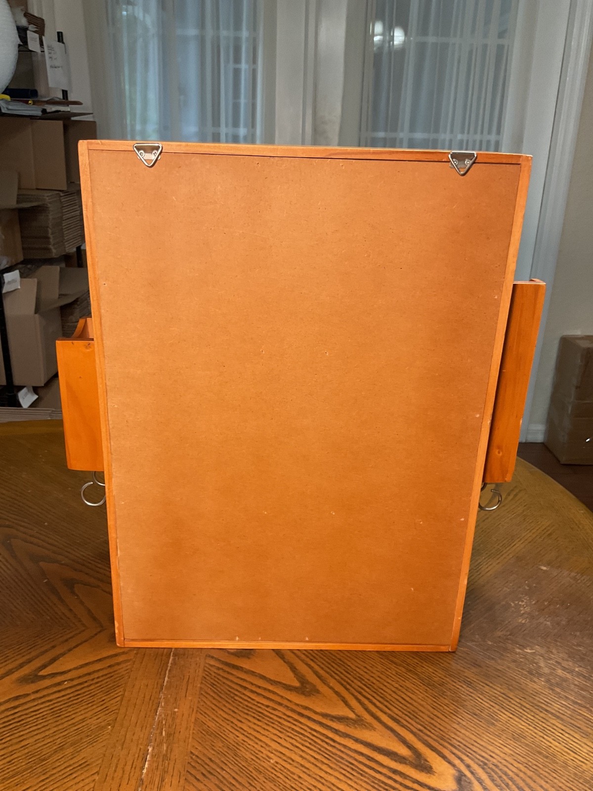 Gramata Wooden Mail Organizer Natural Finish NA8242 17.5″x15”x9.5”