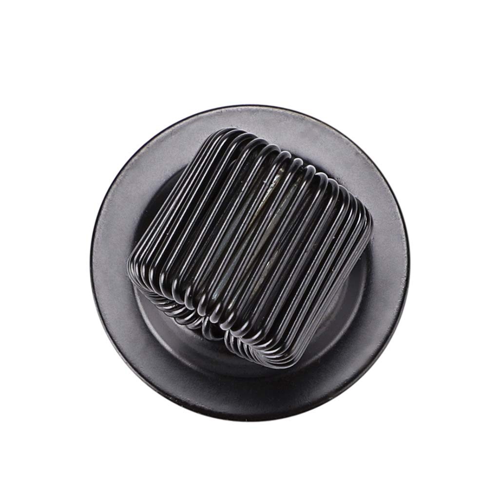 12 Pack Plating Pen Holder Clips- Self Adhesive Pen Pencil 12Pcs-Small Black