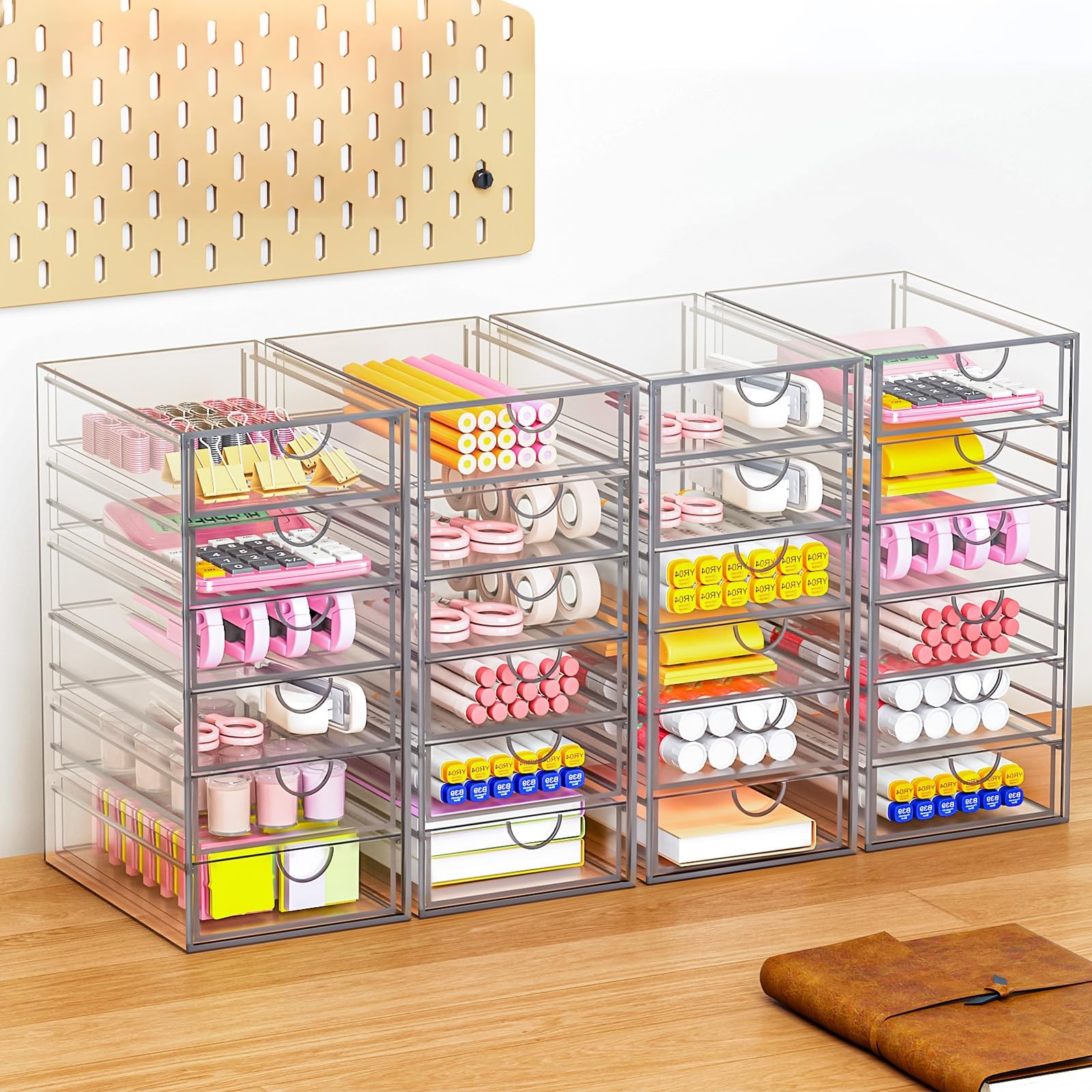19 Drawers, Keeps your space tidy and lets you easily see what’s inside
