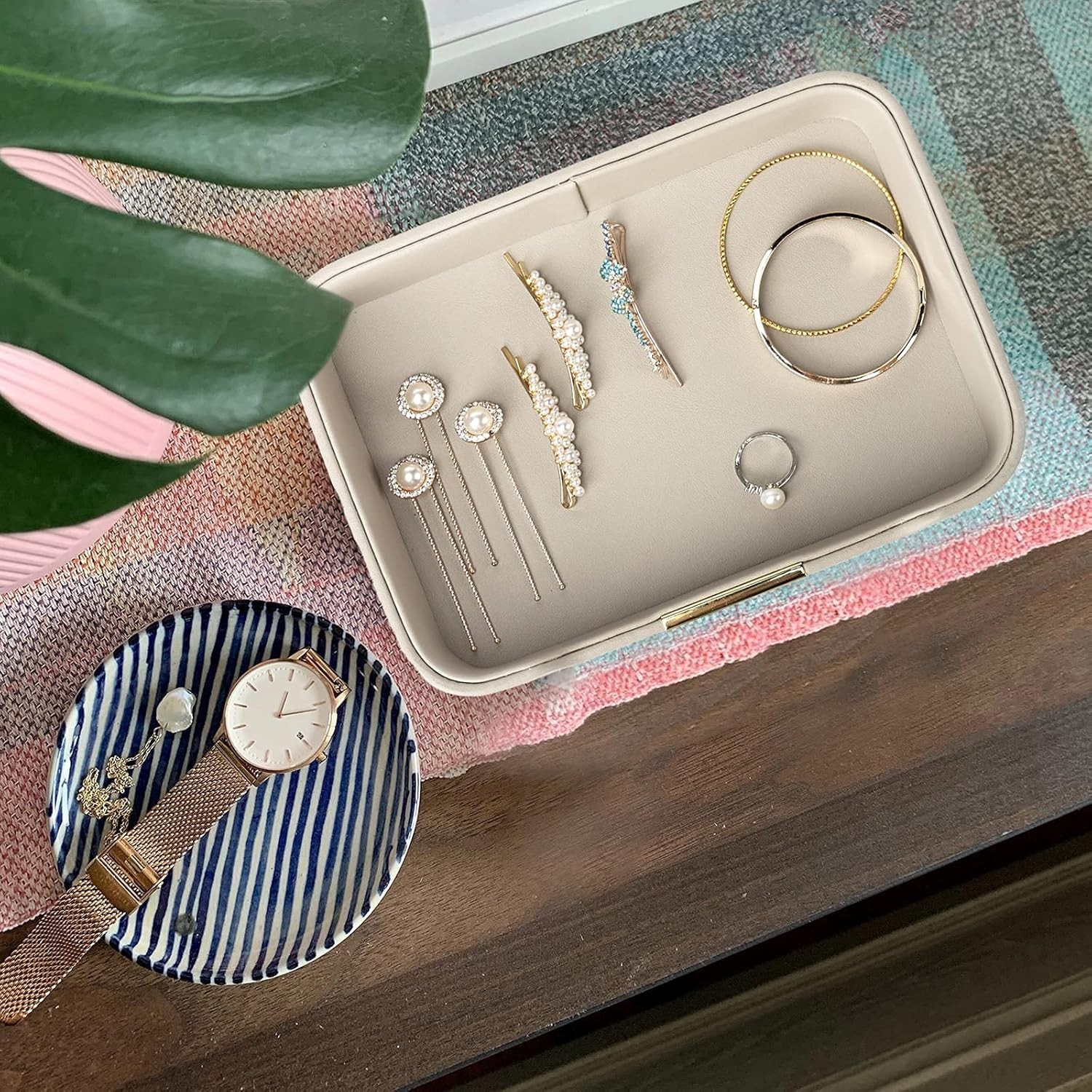 High-Quality Leather Catchall Tray with Polished Finish for Your Essentials