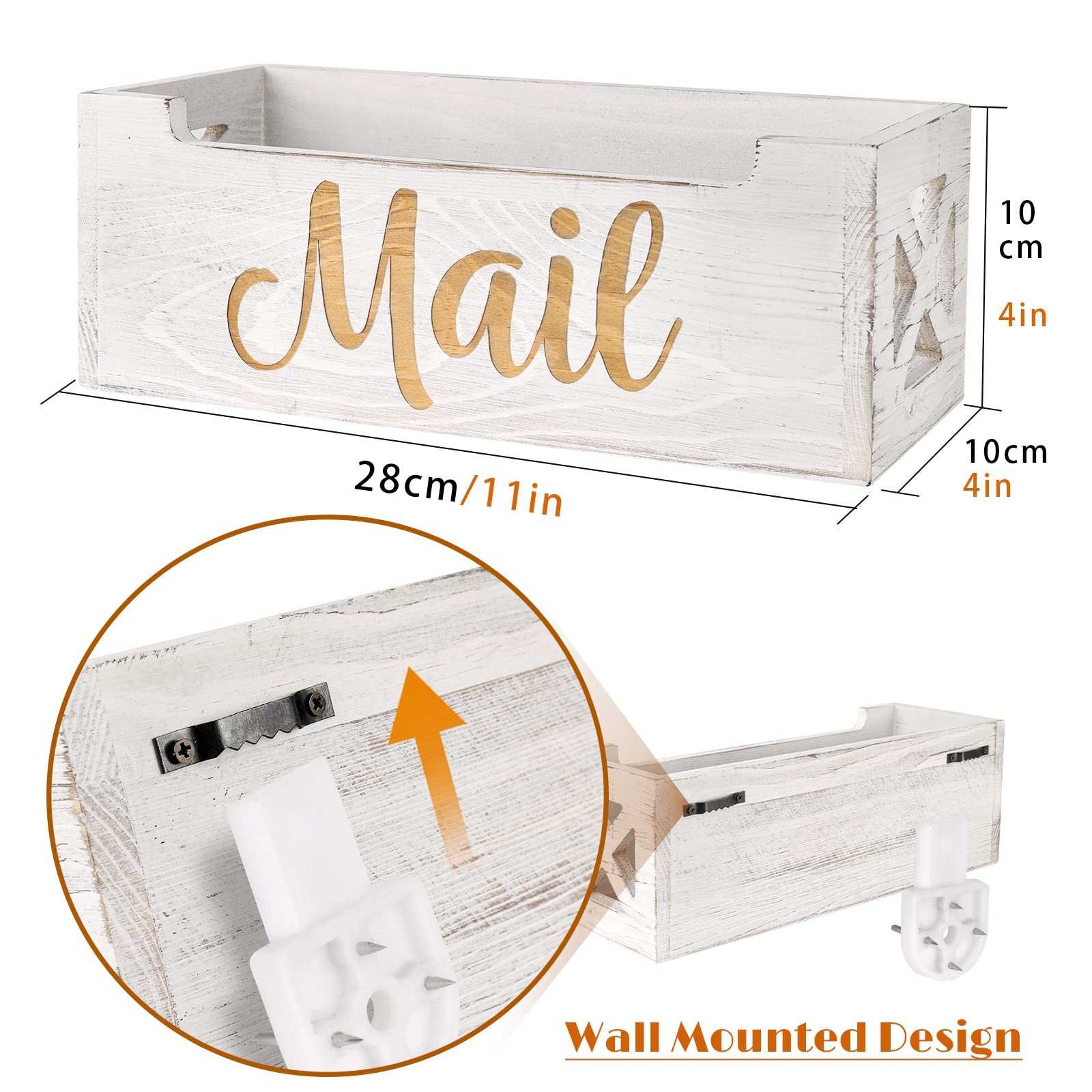 Holder Countertop – Organizer Countertop Holder Box for Desk Letter Holder Tr…