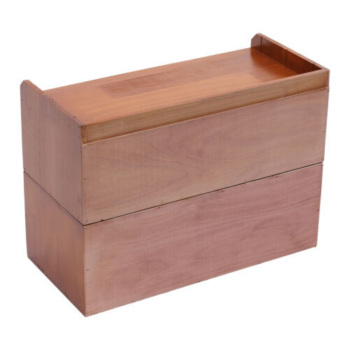 Desktop Storage Cabinet with 6 Drawers, Wooden Box Organizer for Office Supplies