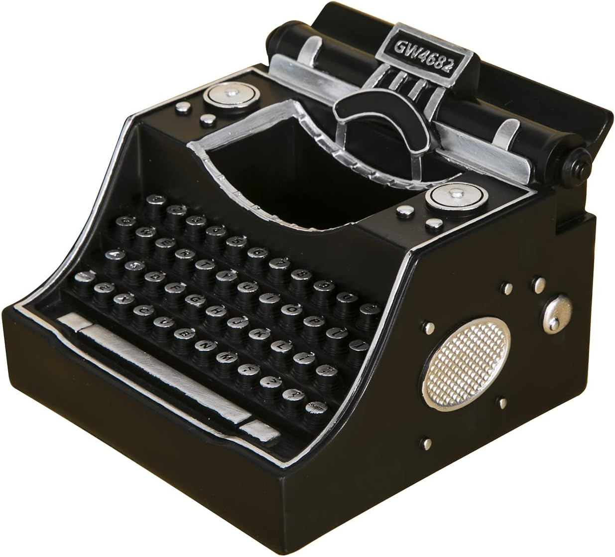 Retro Typewriter Pen Holder Vintage Desk Accssories Unique Cool Gifts for Writer