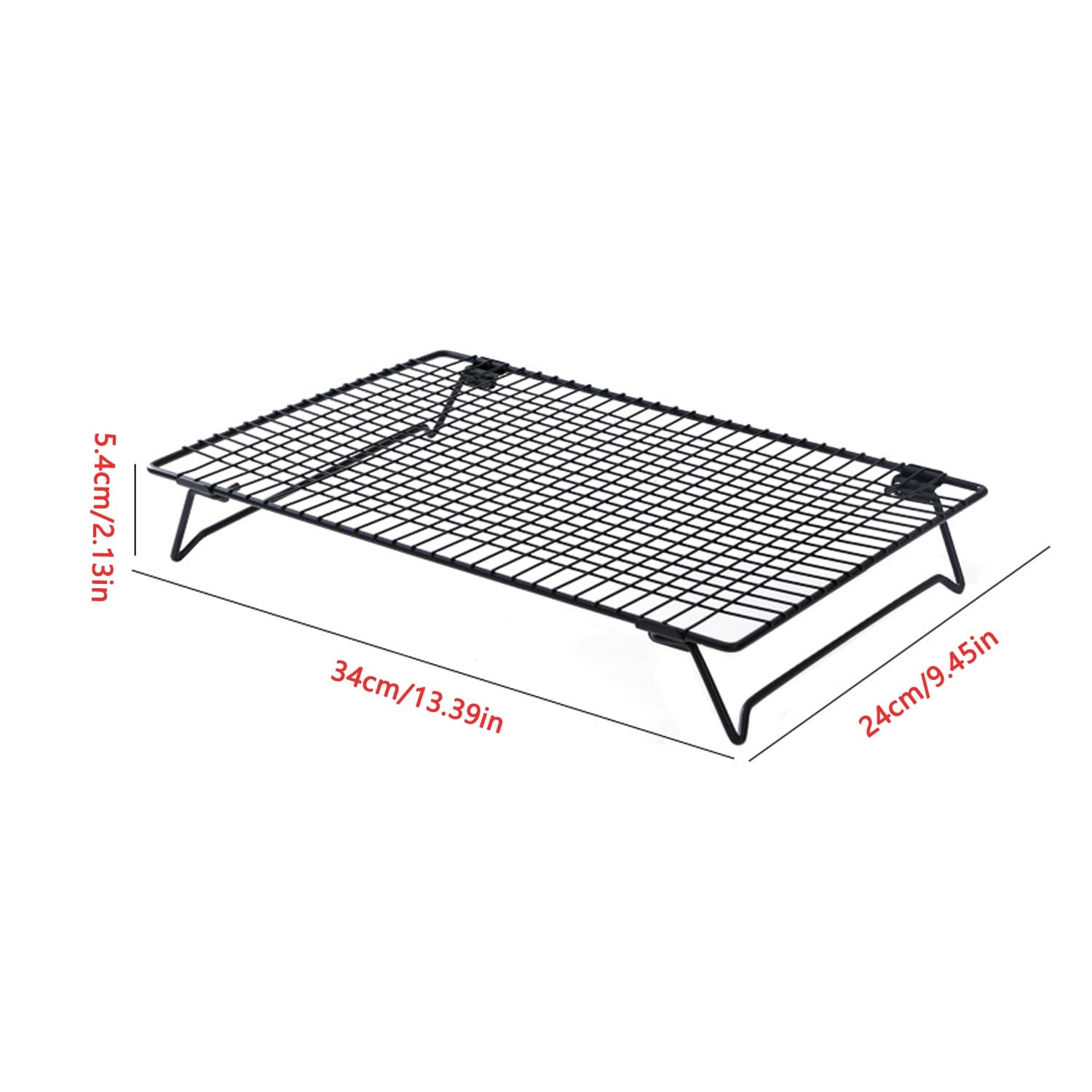 UtySty Laptop Stand Low Profile Metal Foldable Riser Holder Black