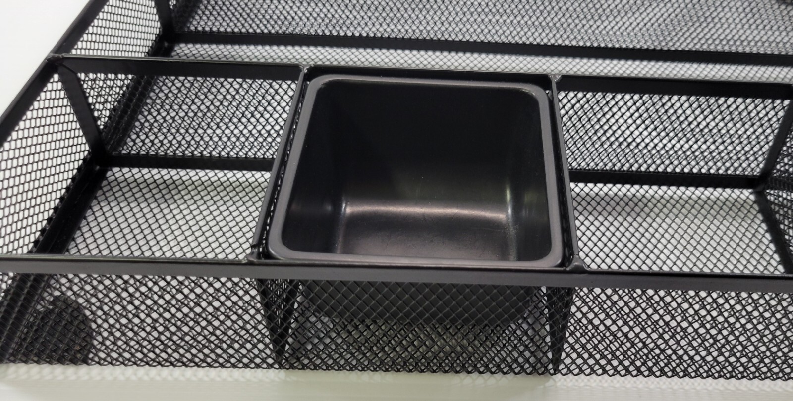 *H) 5 Piece Rolodex Mesh Office Desk Supply Organizer Caddy Sorter Business Set
