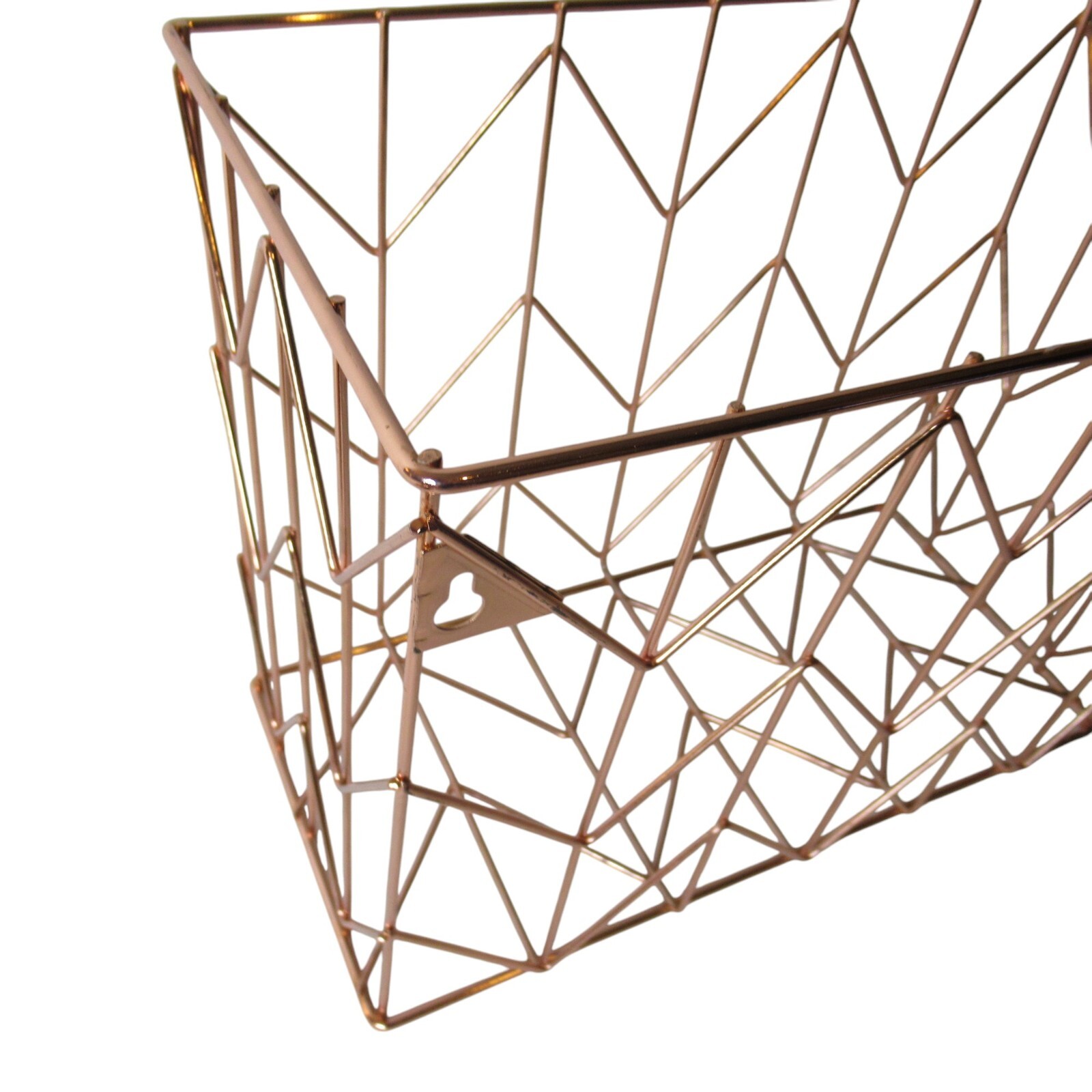 NEW Copper Bowl and Hanging File Desk Organizer Home Office Decor Lot of 2