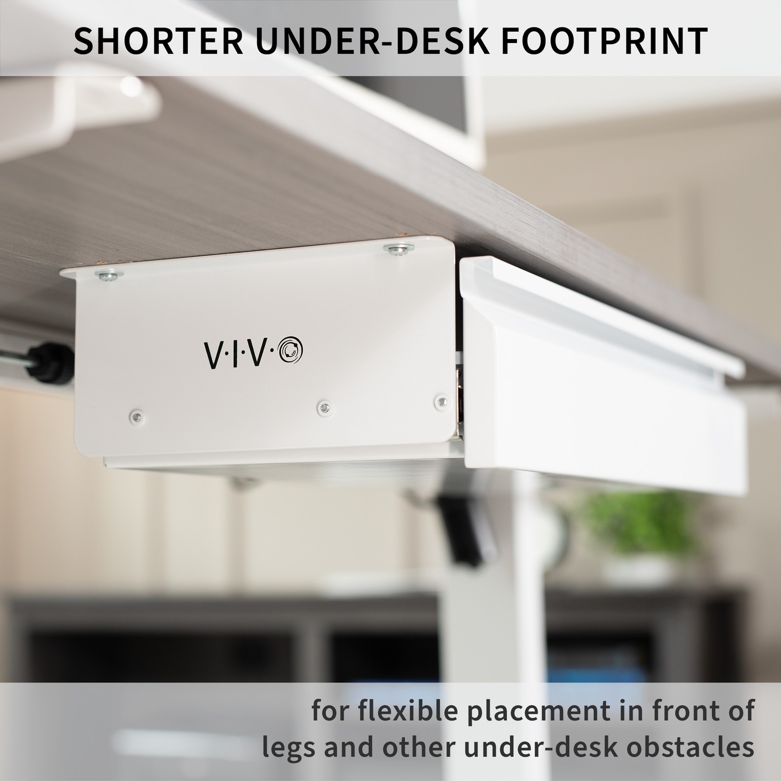 VIVO White Space Saving 22″ Pull Out Under Desk Storage Drawer without Shell
