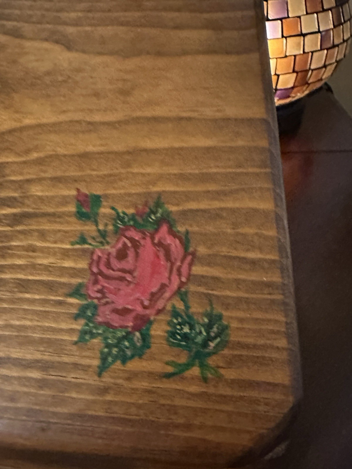 Vintage Handmade Oak Stationery/Mail Organizer 12” Wide X 9” Tall X 10” Deep