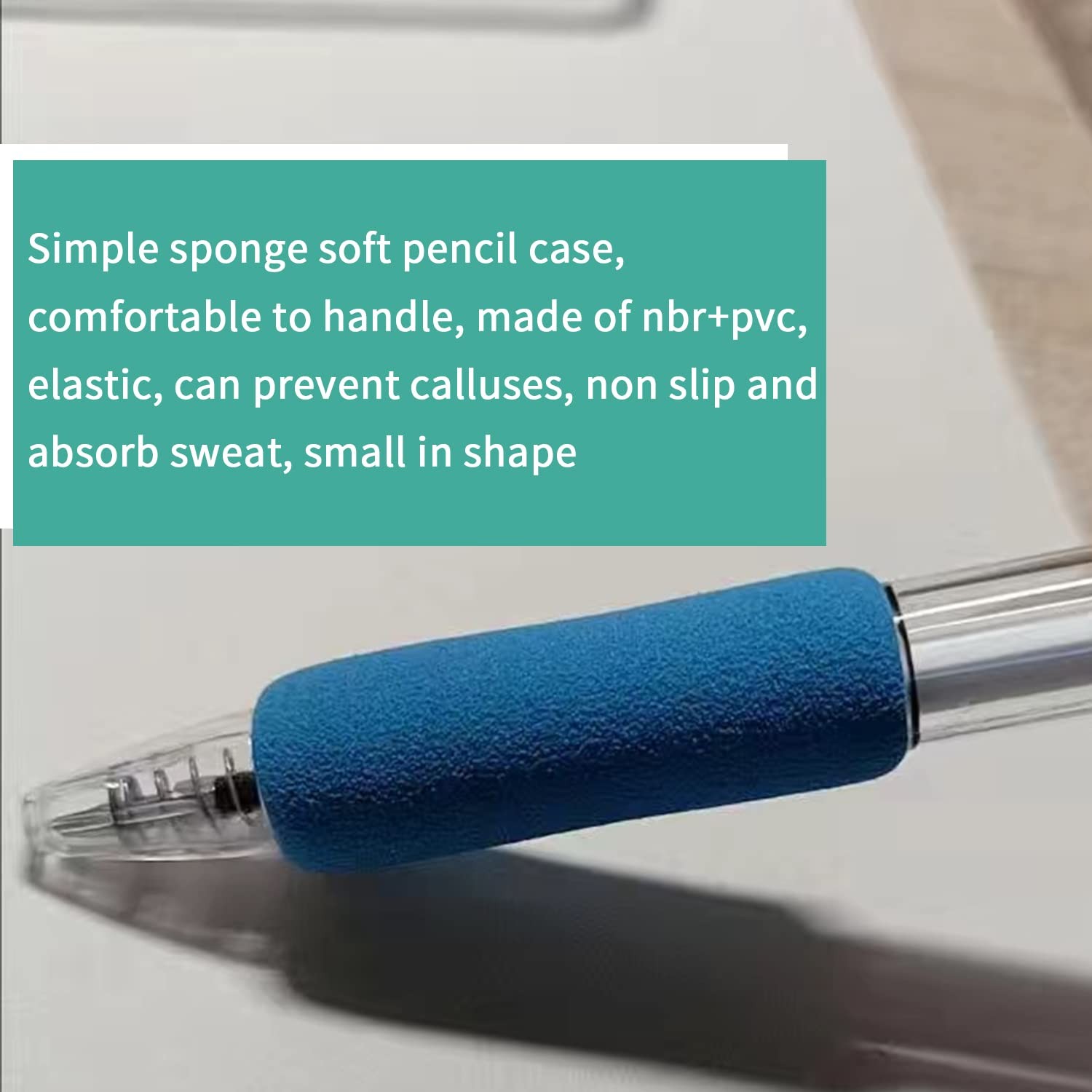 Pencil Grips,30 Pcs Pencil Grip Colorful Cushioned Pencil Handwriting Grips Writ