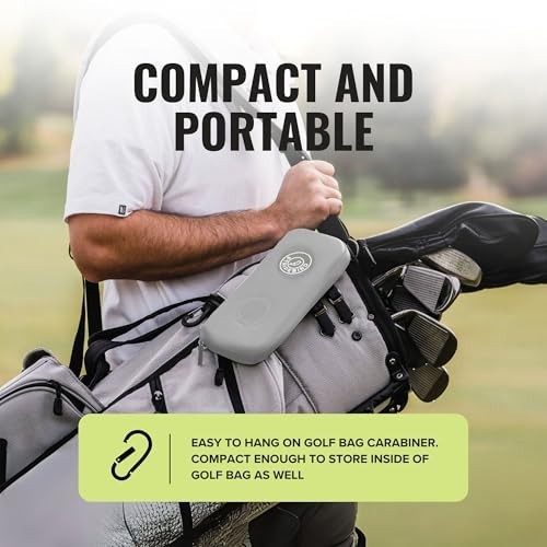 Golf Gloves Case Cool Gray Nylon Mesh Zipper Pouch Storage for 6 Gloves