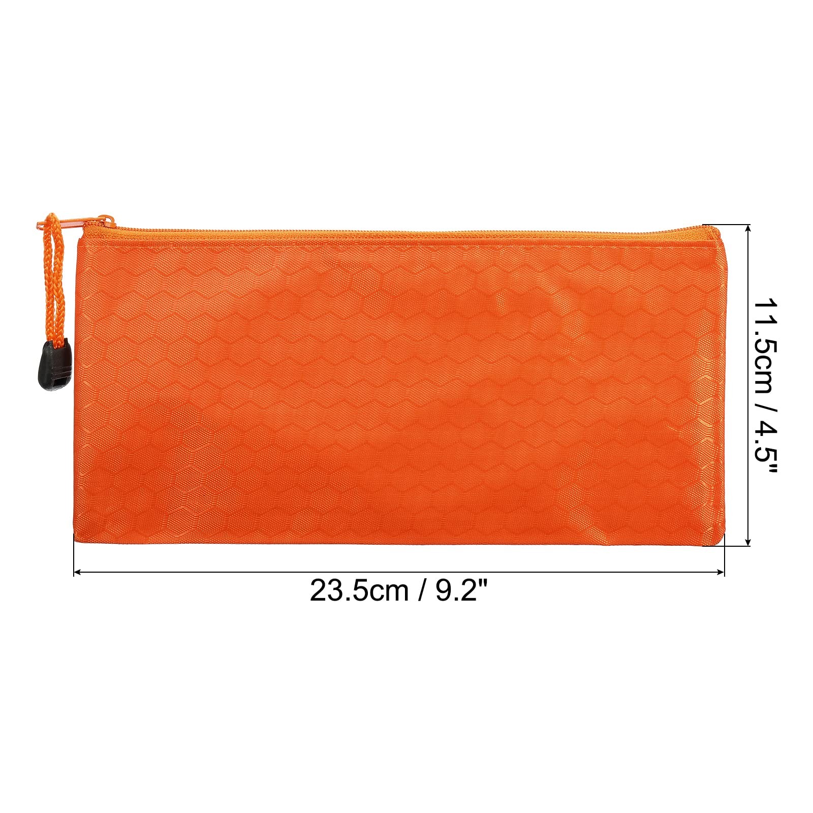 Waterproof Zipper File Bags, 10 Pack A6 Size Document Pocket Storage Organize…