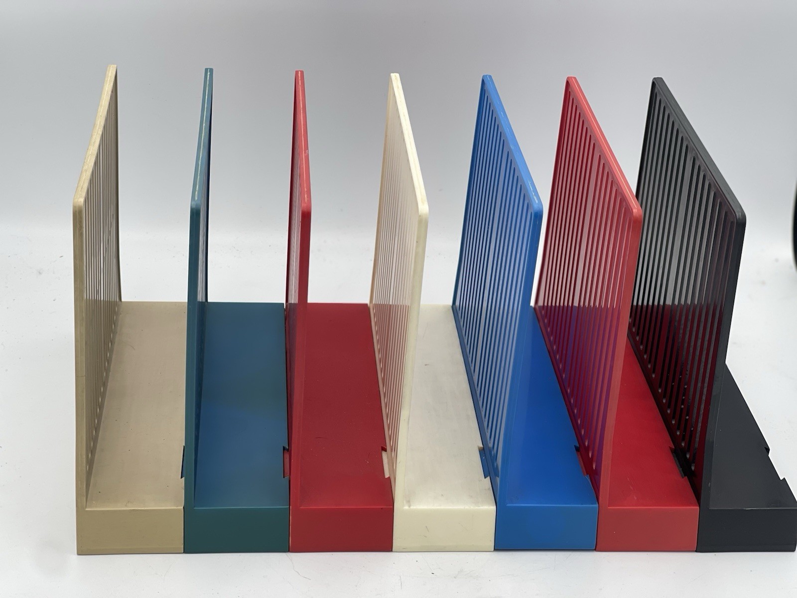 Vintage 1969 – Eldon Office File Memo Letter Desk Organizer Add-A-File Modular