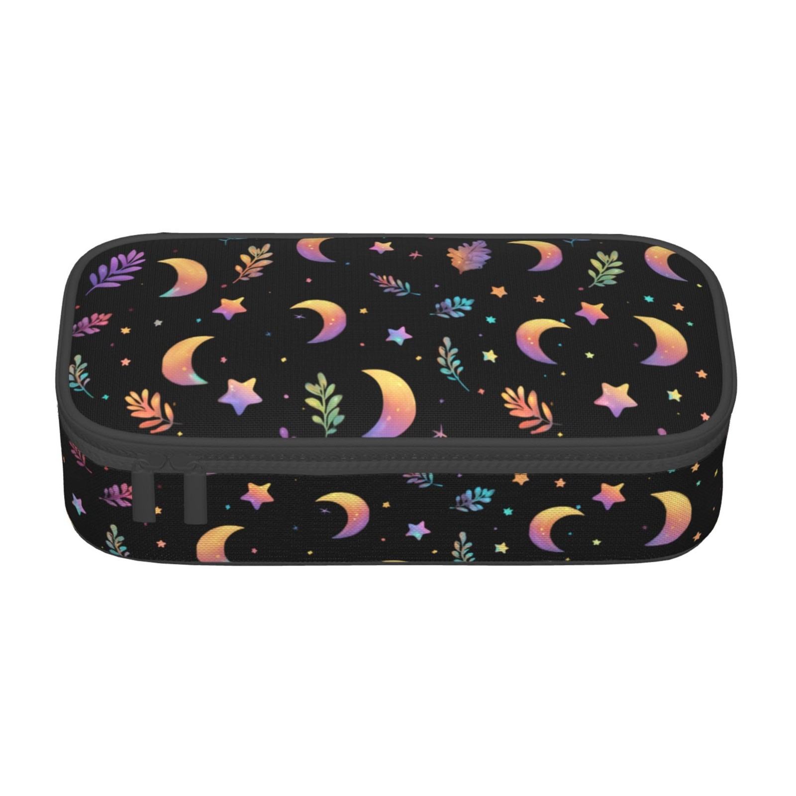 Moon Pencil Case Big Capacity Pen Pouch Zipper Stationary Bag Lightweight for…